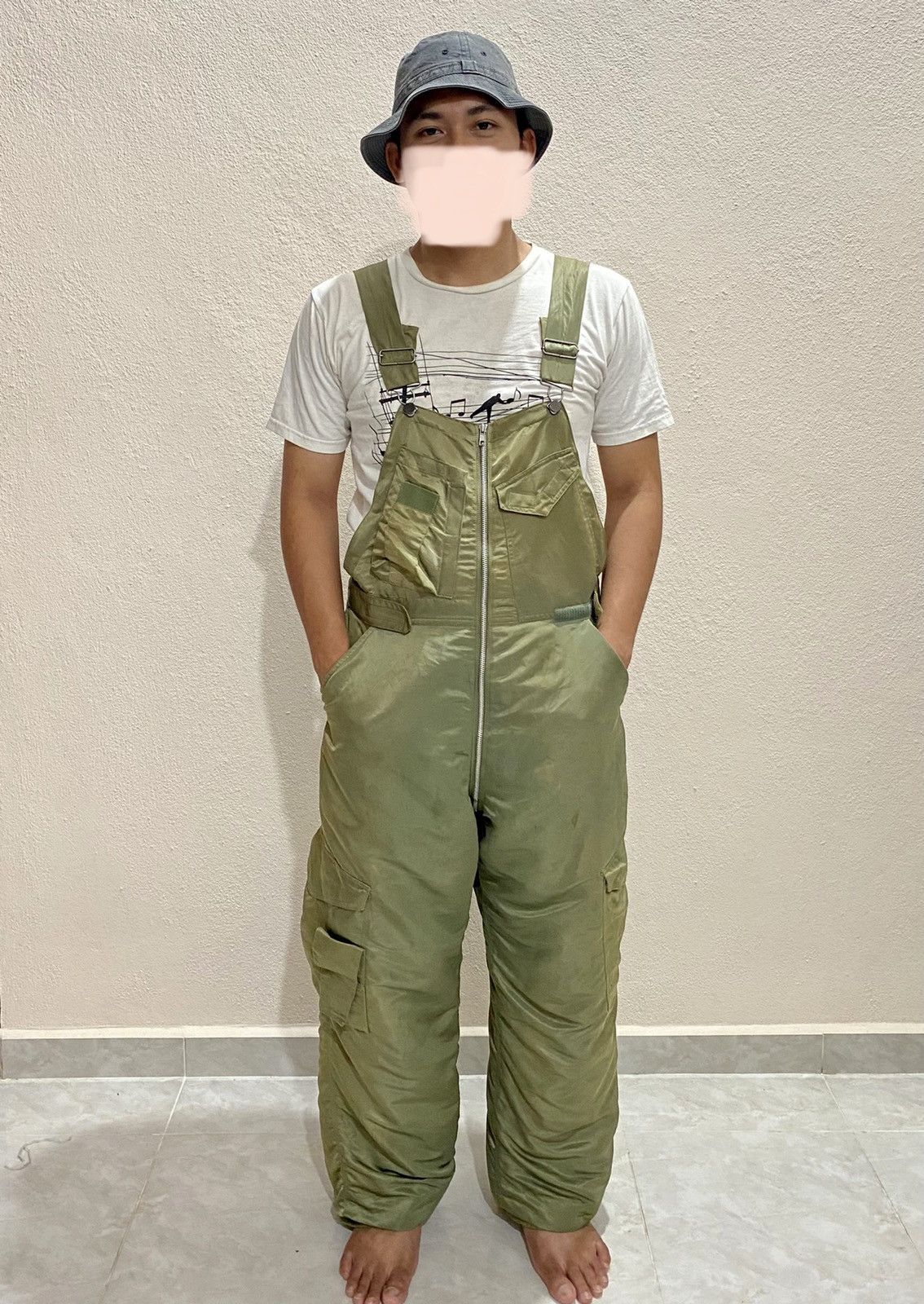Y's for Men × Yohji Yamamoto Rare🔥 Yohji Yamamoto Parachute Coverall Pants Size US L / EU 52-54 / 3 - 10 Thumbnail