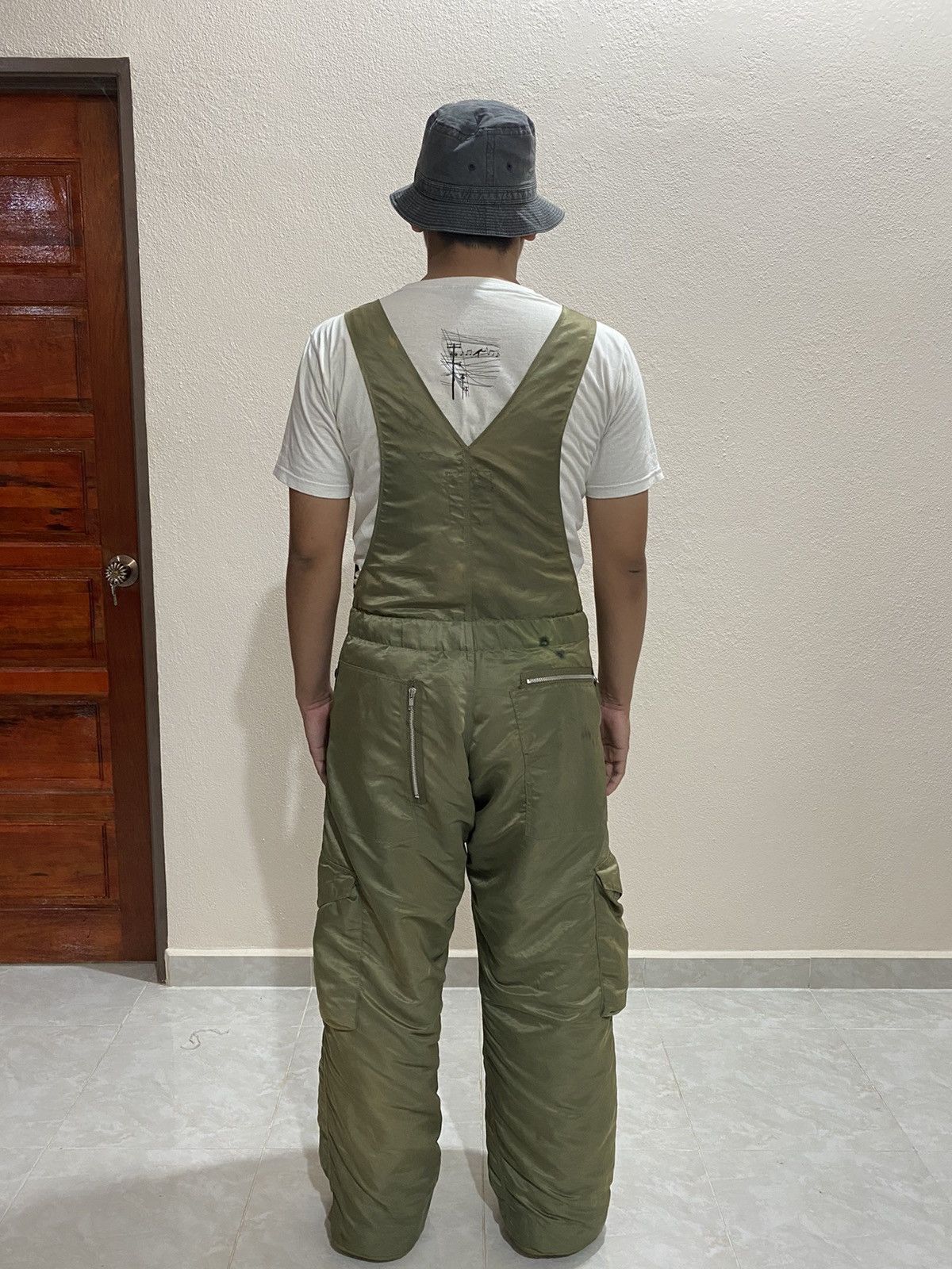 Y's for Men × Yohji Yamamoto Rare🔥 Yohji Yamamoto Parachute Coverall Pants Size US L / EU 52-54 / 3 - 11 Thumbnail