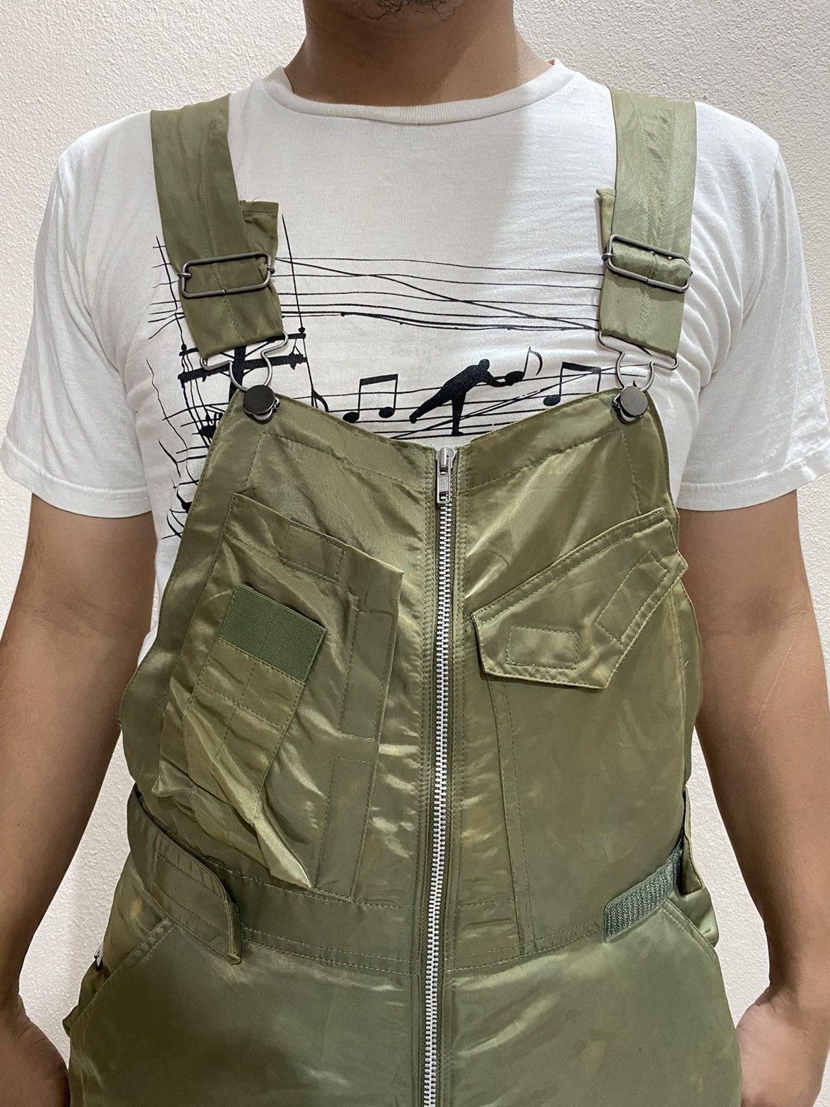 Y's for Men × Yohji Yamamoto Rare🔥 Yohji Yamamoto Parachute Coverall Pants Size US L / EU 52-54 / 3 - 13 Thumbnail