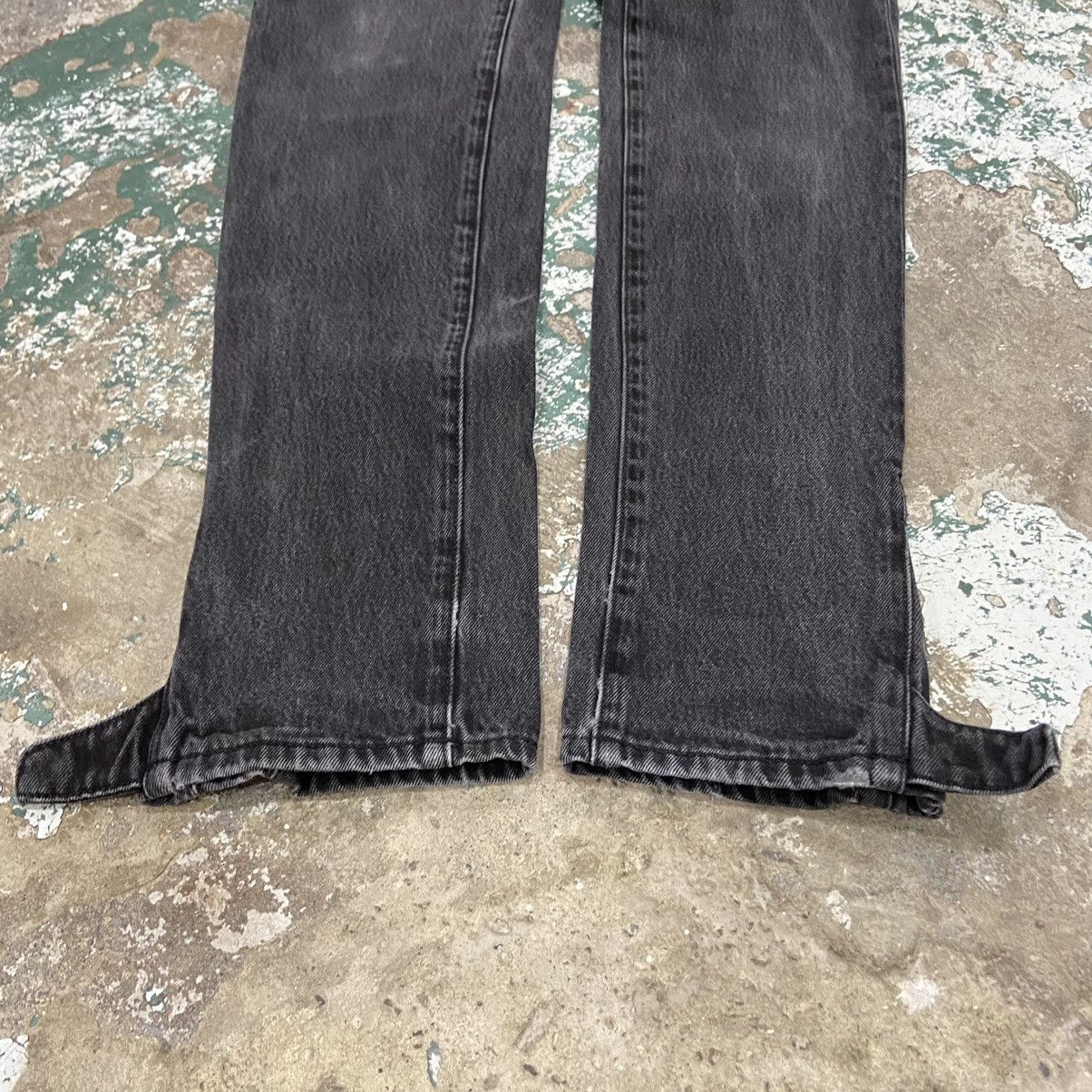 Represent Clo. Washed Grey Snap Denim Size US 30 / EU 46 - 3 Thumbnail