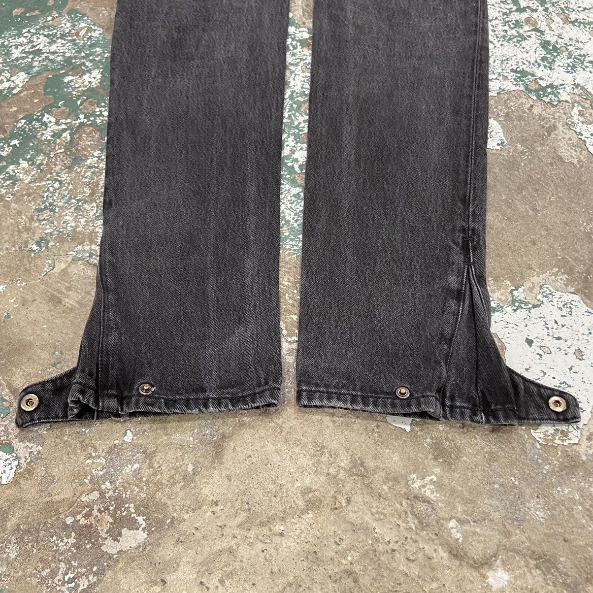 Represent Clo. Washed Grey Snap Denim Size US 30 / EU 46 - 6 Thumbnail