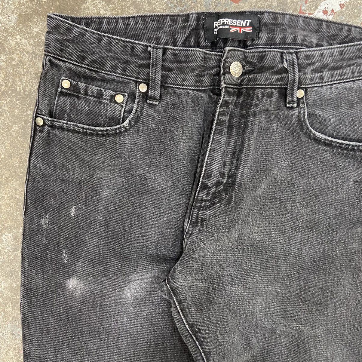 Represent Clo. Washed Grey Snap Denim Size US 30 / EU 46 - 2 Thumbnail