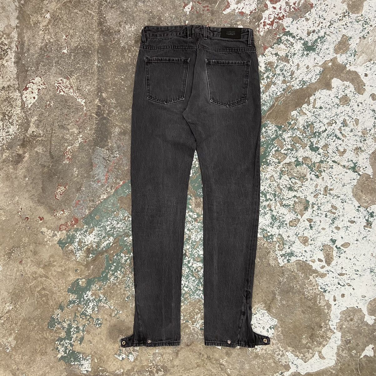 Represent Clo. Washed Grey Snap Denim Size US 30 / EU 46 - 4 Thumbnail