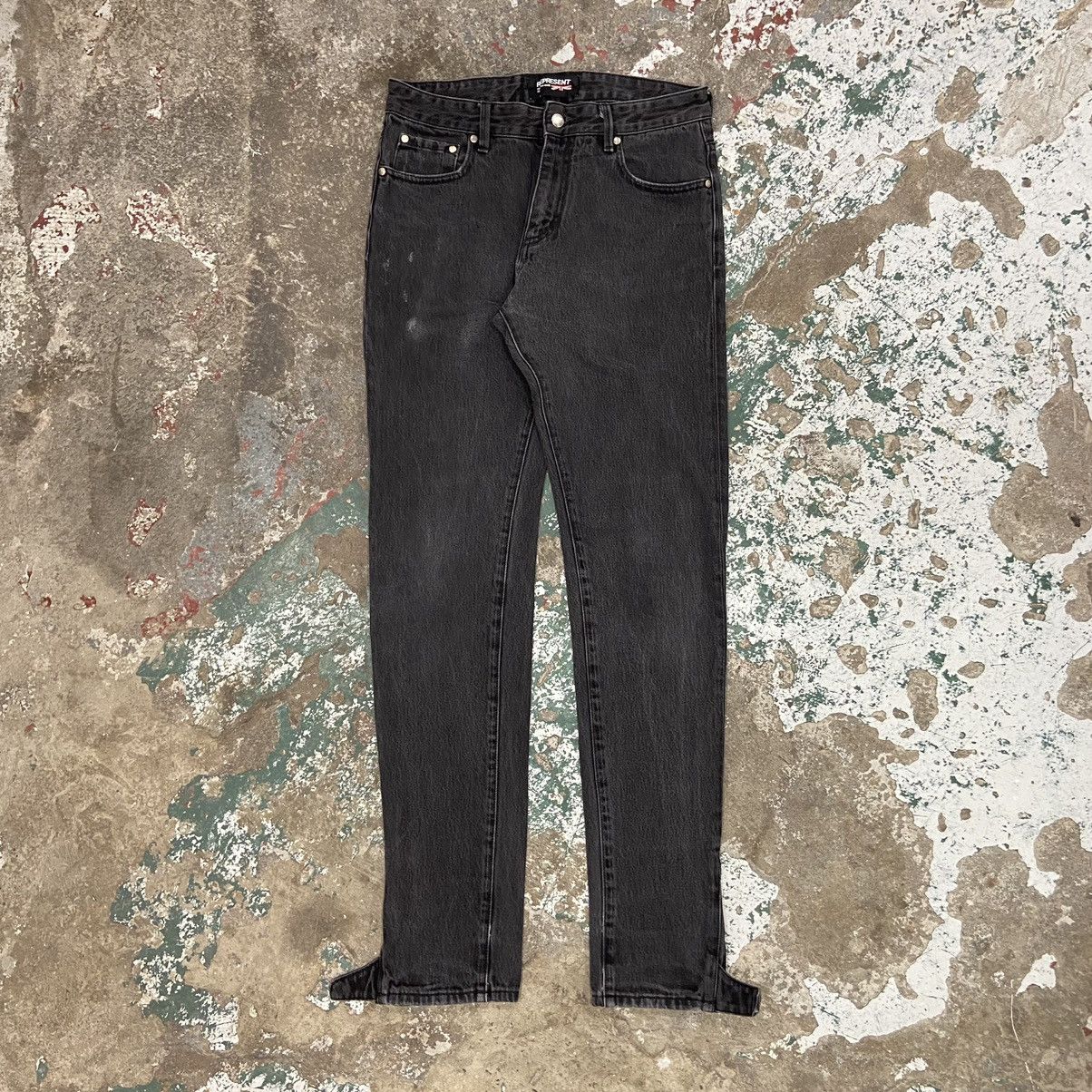 Represent Clo. Washed Grey Snap Denim Size US 30 / EU 46 - 1 Thumbnail