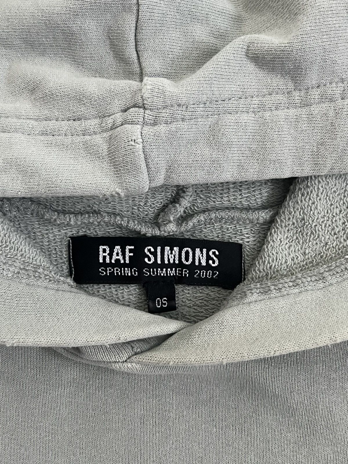 Raf Simons SS2002 Raf Simons Terror Kollaps Runway Sleeveless OS Hoodie Size US XL / EU 56 / 4 - 9 Thumbnail