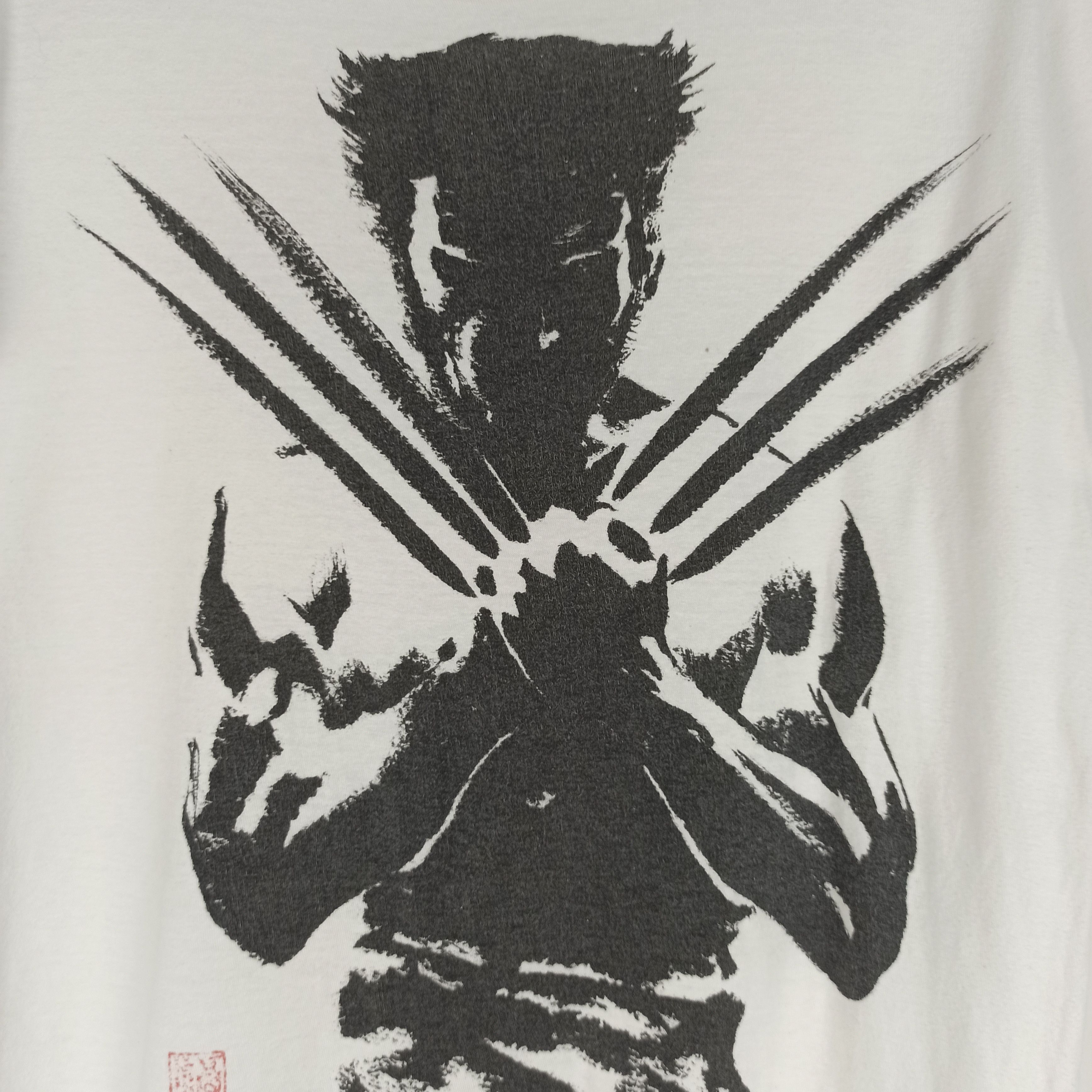 Marvel Comics Rare Wolverine Overprint Big Face T-shirt Size US M / EU 48-50 / 2 - 2 Thumbnail