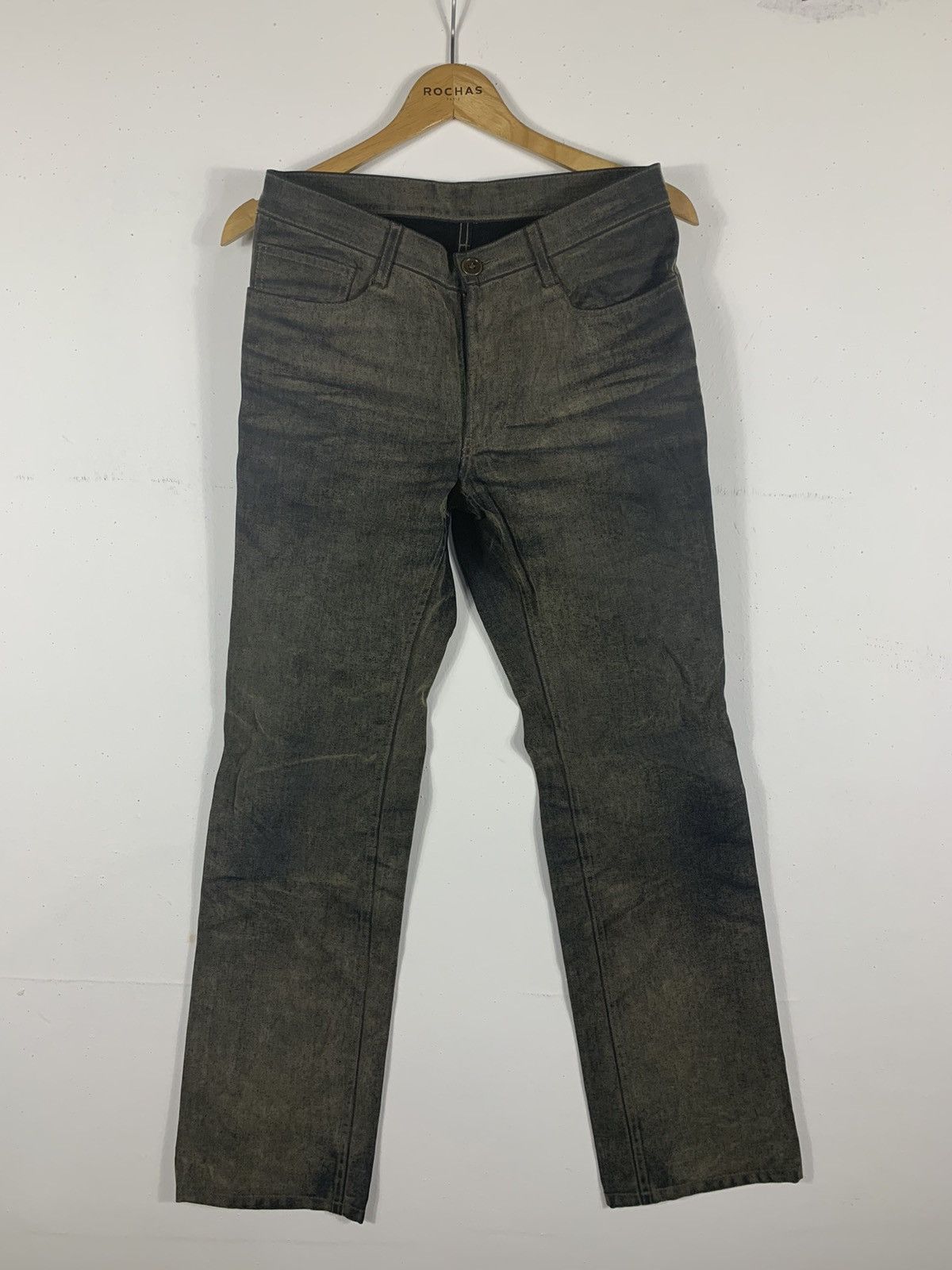 image of Sun Faded Adam Et Rope Faded Black Denim Pants, Men's (Size 30)