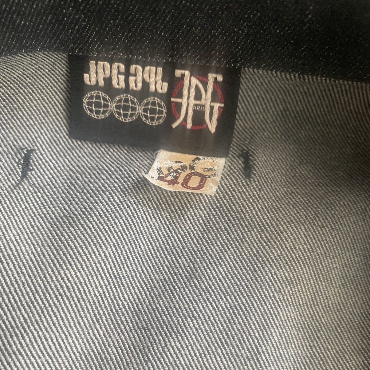 Jean Paul Gaultier JPG Stretch Denim Wasp Waist Out seam Jacket Size M / US 6-8 / IT 42-44 - 3 Thumbnail
