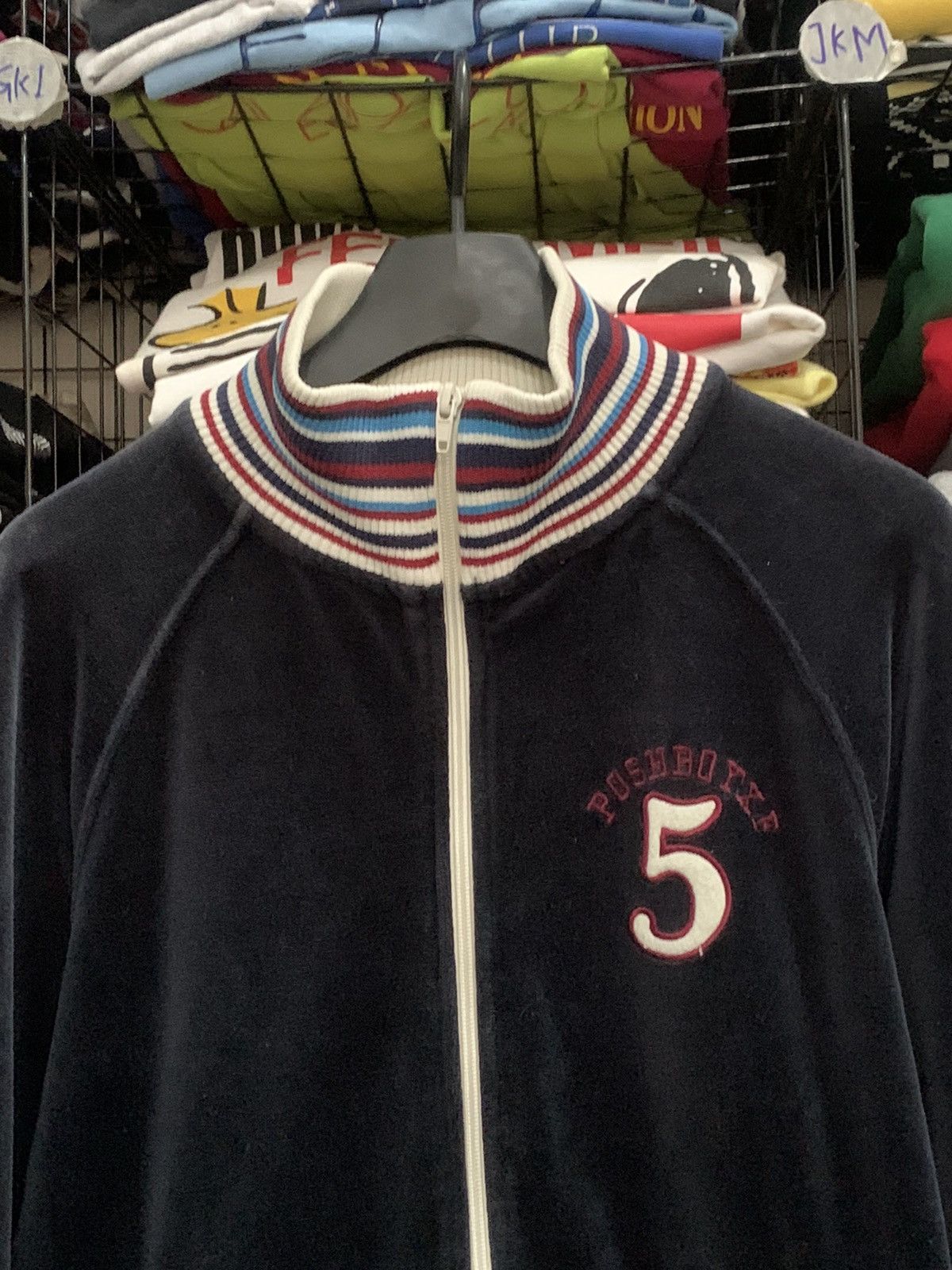 Japanese Brand POSHBOY VELVET SWEATER Size US S / EU 44-46 / 1 - 2 Thumbnail