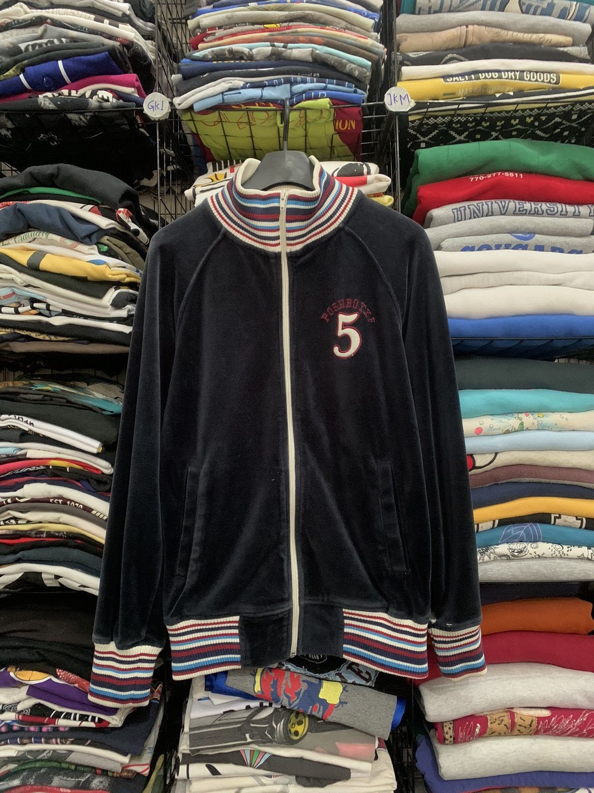 Japanese Brand POSHBOY VELVET SWEATER Size US S / EU 44-46 / 1 - 1 Thumbnail