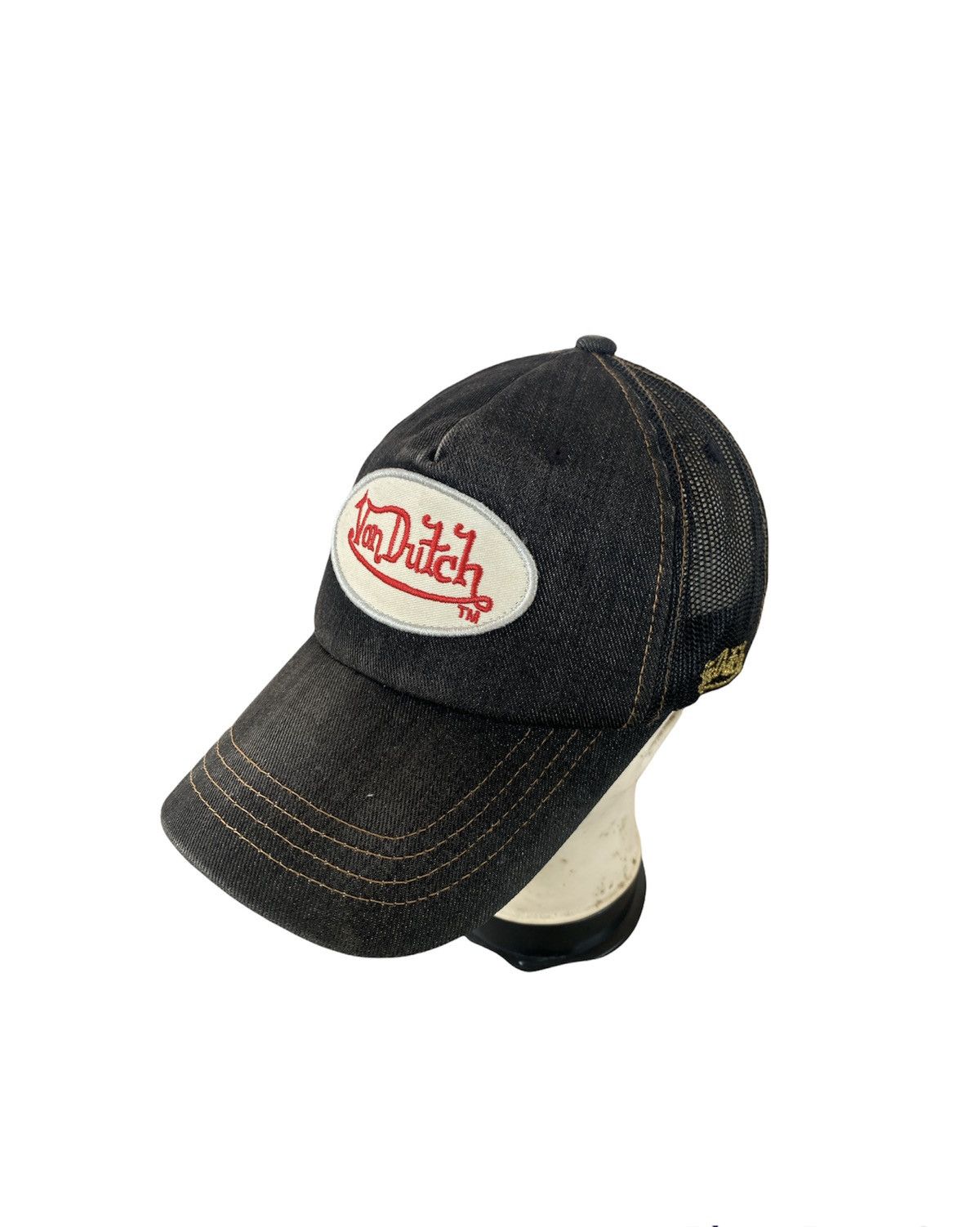 Vintage Vintage Von Dutch denim trucker cap | Grailed