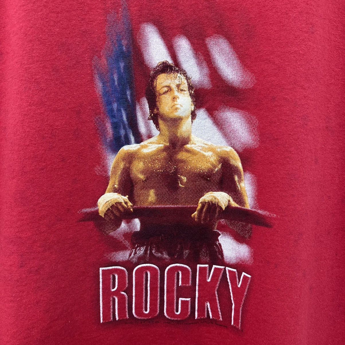 Beauty Beast × Vintage Vintage 2001 Sylvester Stallone Rocky Movie Shirt Promo Tee Size US XL / EU 56 / 4 - 2 Thumbnail