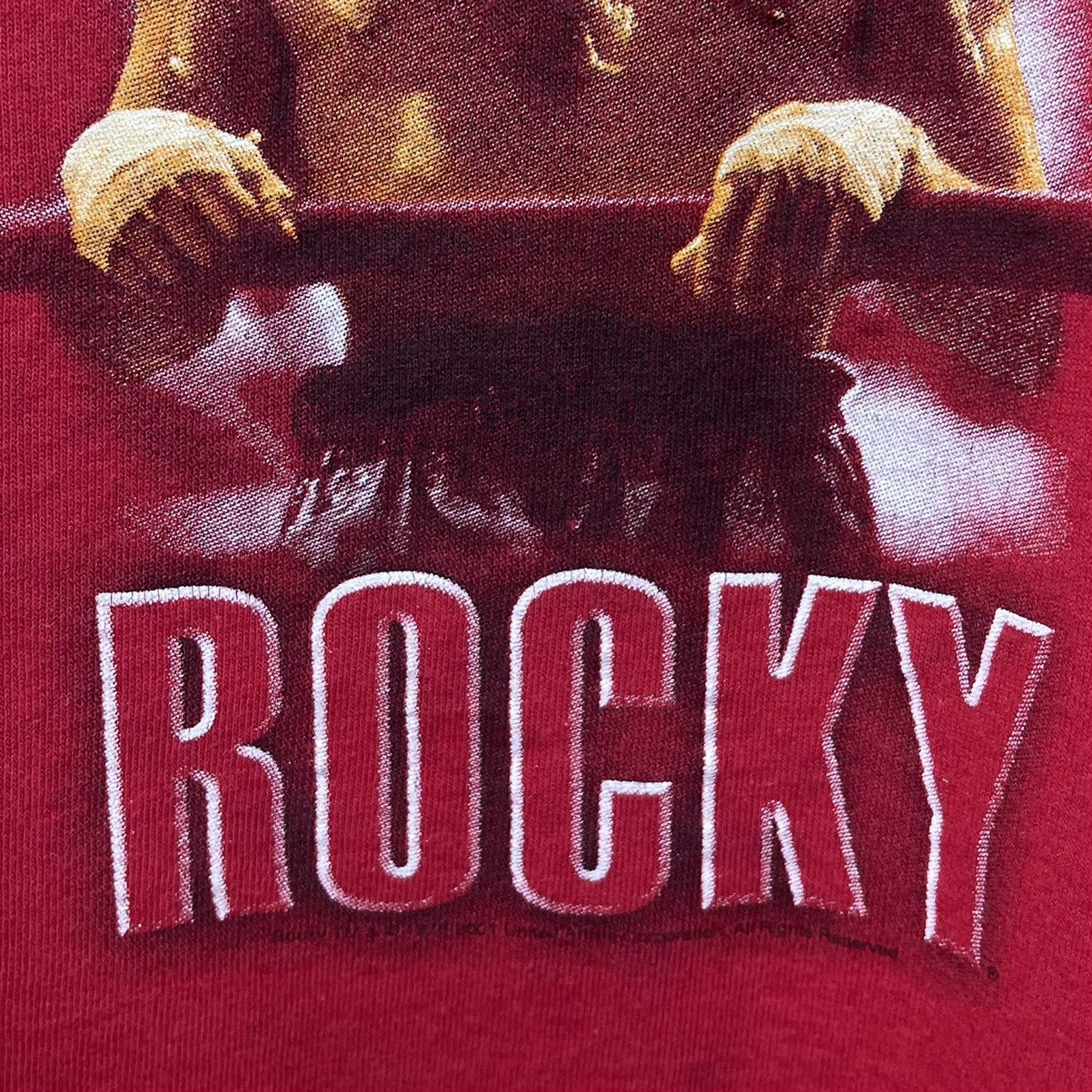 Beauty Beast × Vintage Vintage 2001 Sylvester Stallone Rocky Movie Shirt Promo Tee Size US XL / EU 56 / 4 - 3 Thumbnail
