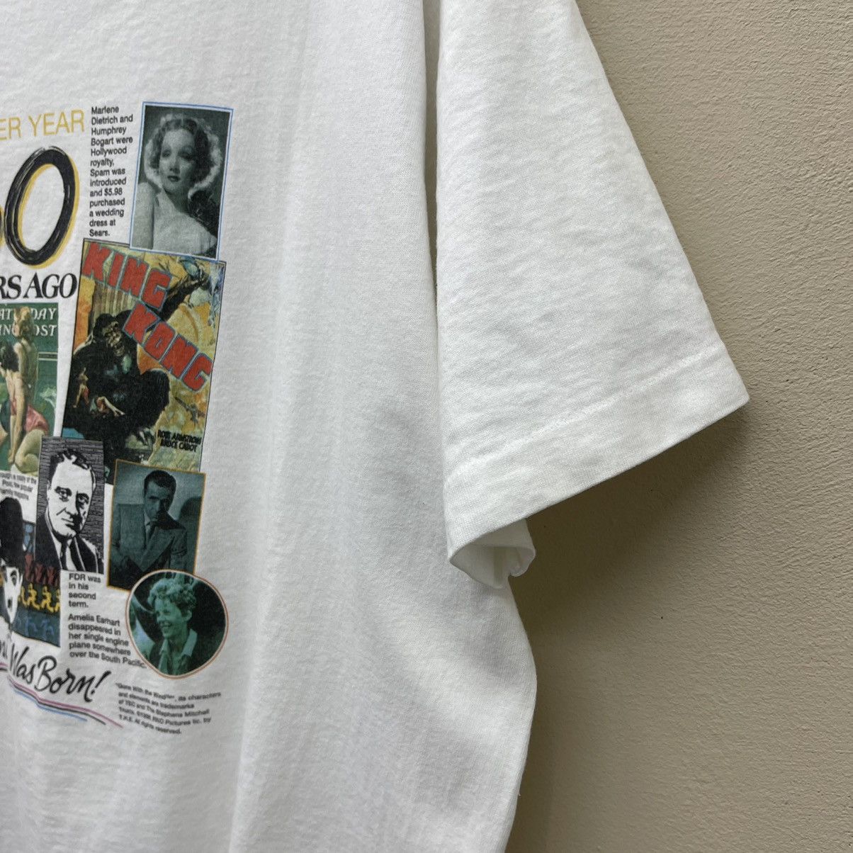 Vintage Vintage A Banner Year 60 Year Ago Movie T-Shirt Nice! Size US XL / EU 56 / 4 - 4 Thumbnail