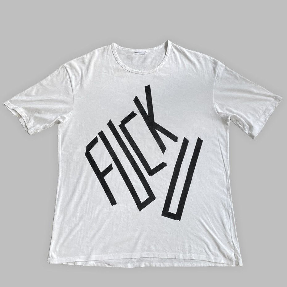 Lad Musician SS17 Fuck U Oversize T Shirt Size US M / EU 48-50 / 2 - 2 Thumbnail
