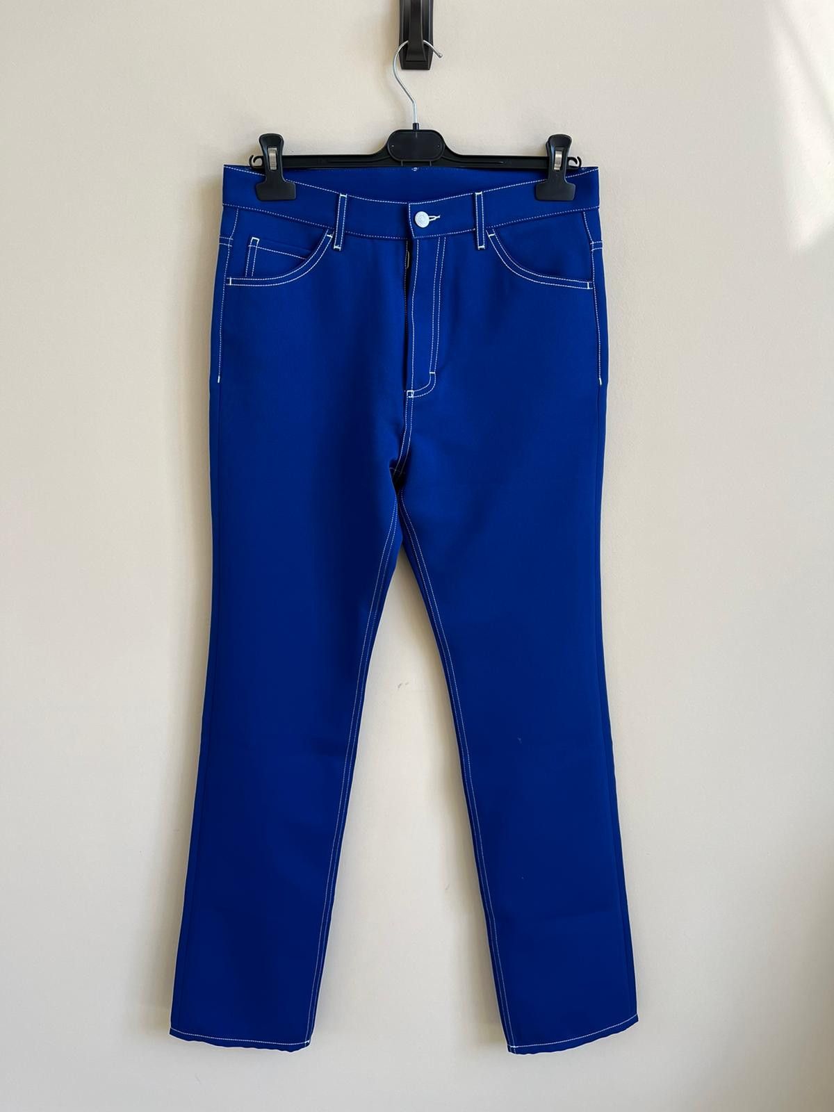 Maison Margiela Casual Pants in Blue Size US 30 / EU 46 - 9 Thumbnail