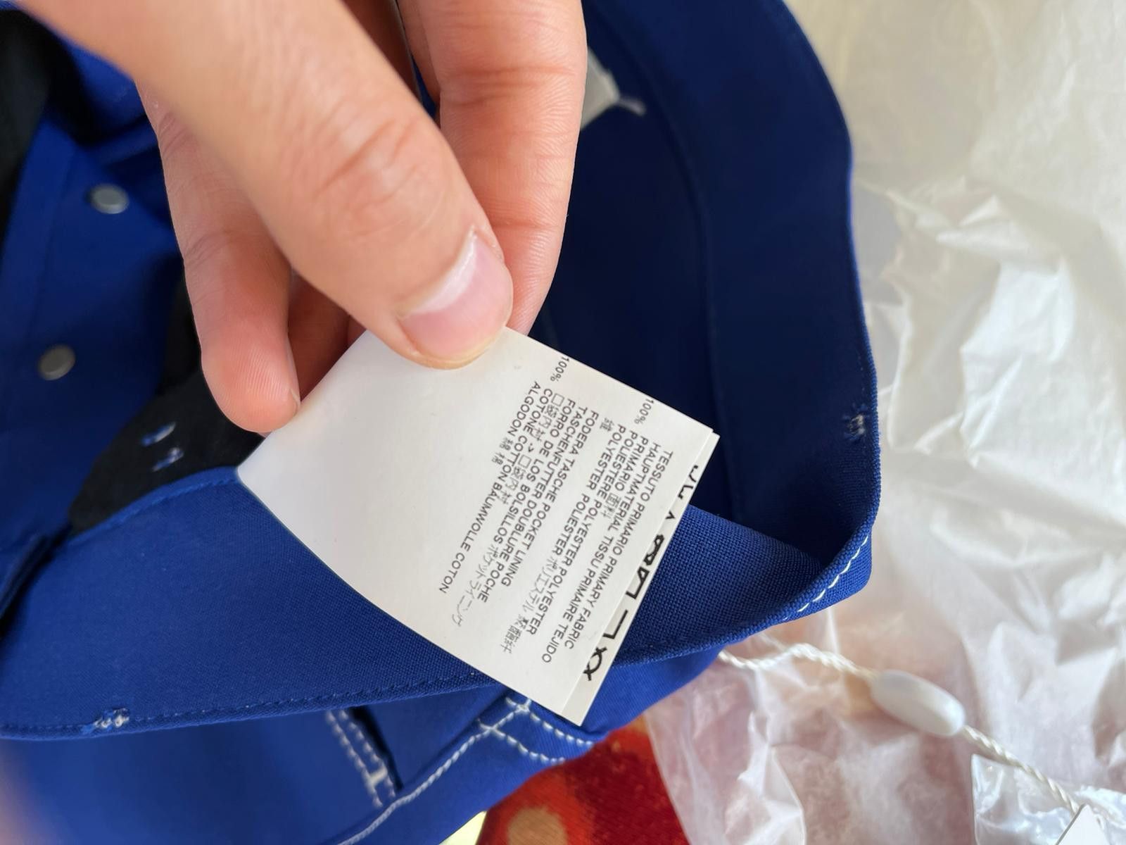 Maison Margiela Casual Pants in Blue Size US 30 / EU 46 - 16 Thumbnail