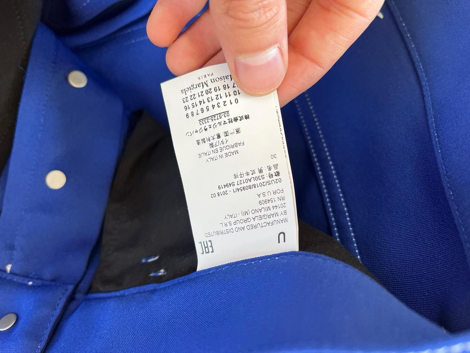 Maison Margiela Casual Pants in Blue Size US 30 / EU 46 - 15 Thumbnail