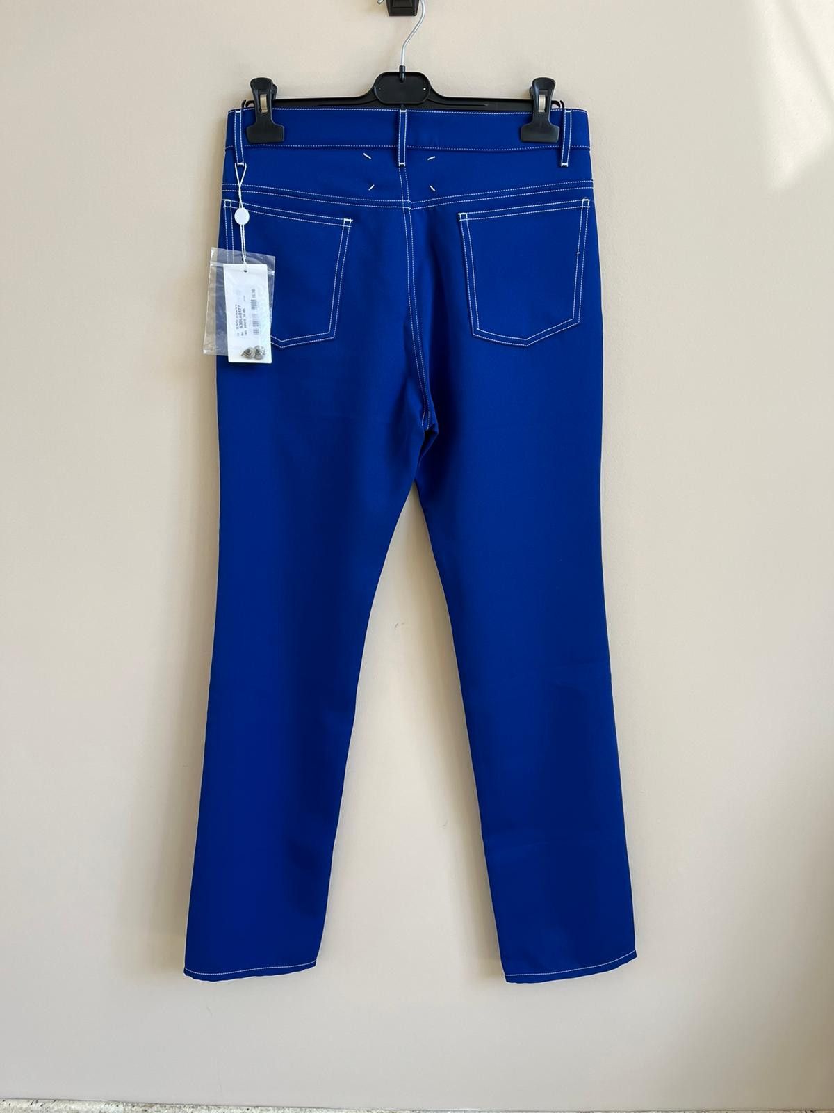 image of Maison Margiela Casual Pants In Blue, Men's (Size 30)