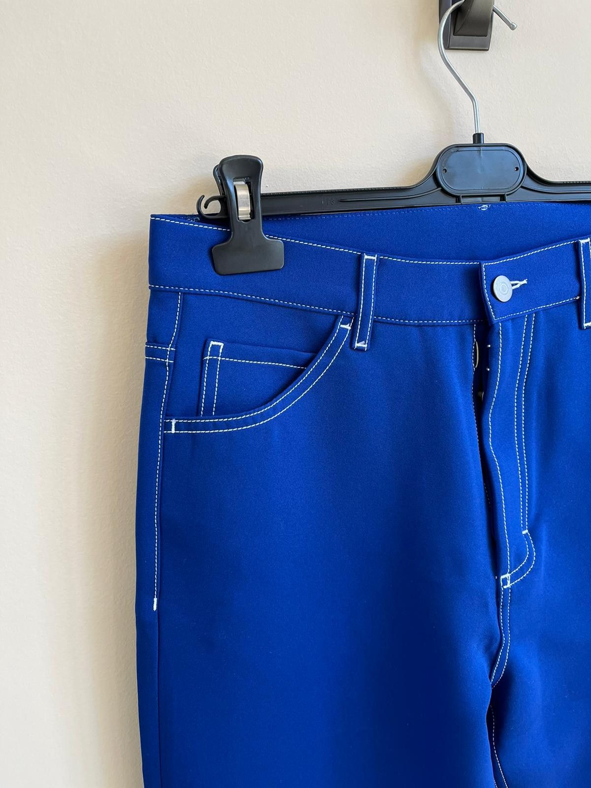 Maison Margiela Casual Pants in Blue Size US 30 / EU 46 - 17 Thumbnail