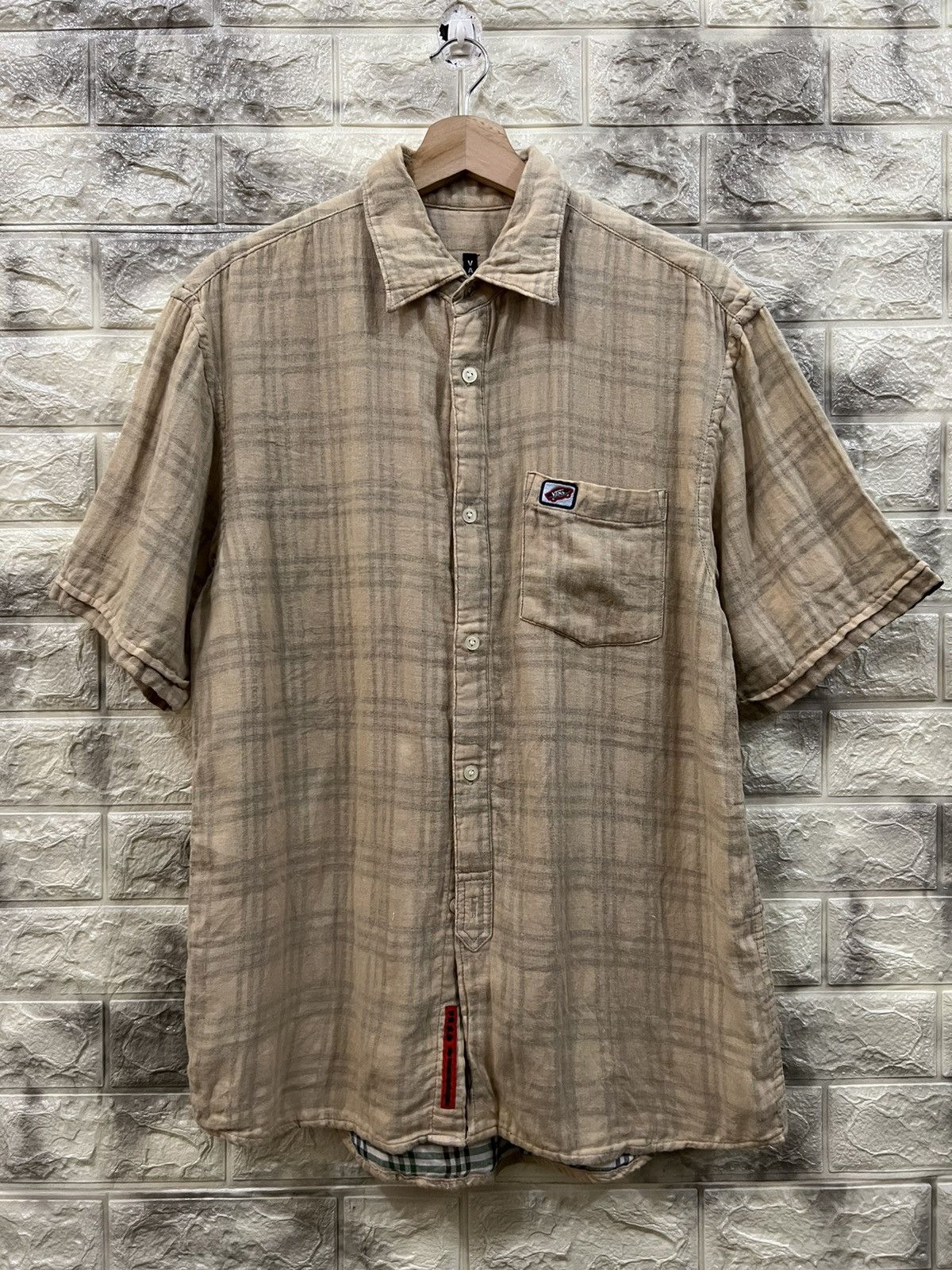 image of Vans Flannel Shirt, Men's (Size Medium)