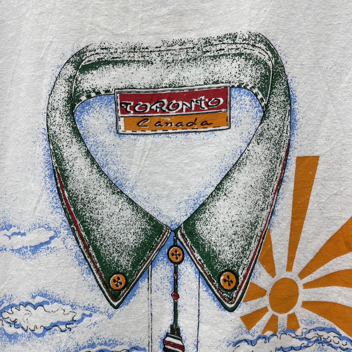 Vintage Vintage 90s Toronto Canada Country Promo Graphic T-Shirt Size US XL / EU 56 / 4 - 3 Thumbnail
