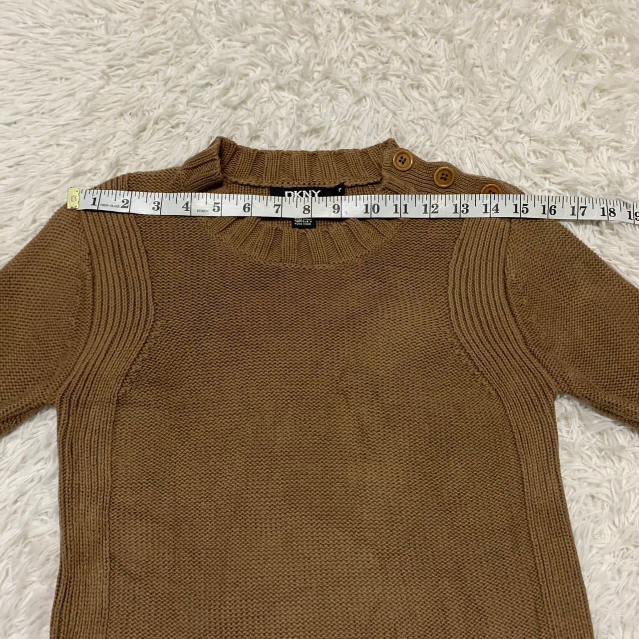 DKNY DKNY 100% cotton knit sweater Size XS / US 0-2 / IT 36-38 - 4 Thumbnail