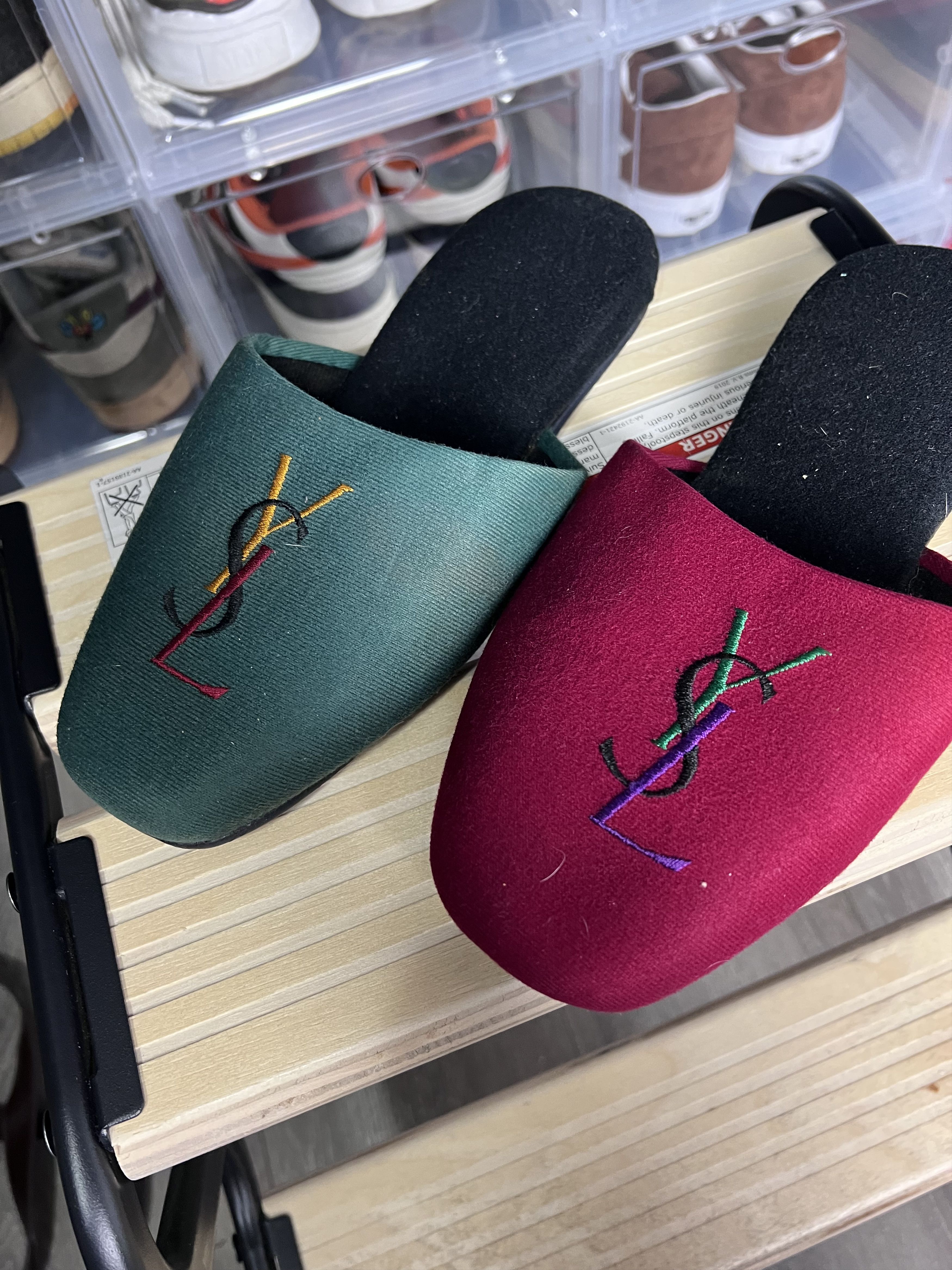 Vintage YSL Sleeping Footwear Size US 7 / IT 37 - 2 Thumbnail