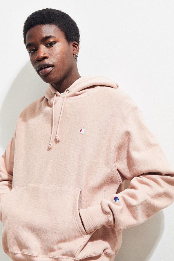 Champion hoodie reverse weave pink hotsell