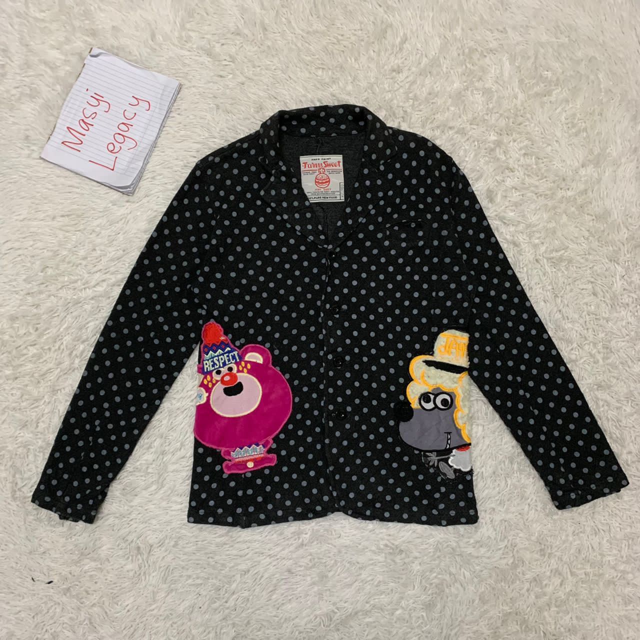 Japanese Brand Hand paint Jams Sweet jacket Size M / US 6-8 / IT 42-44 - 1 Thumbnail