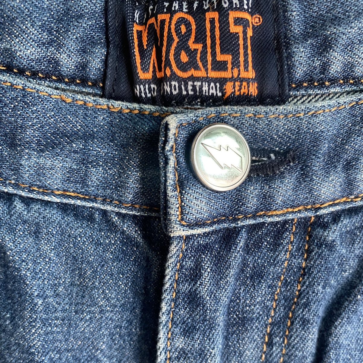 W&LT × Walter Van Beirendonck W&LT Curve Panel Jeans Size US 32 / EU 48 - 4 Thumbnail
