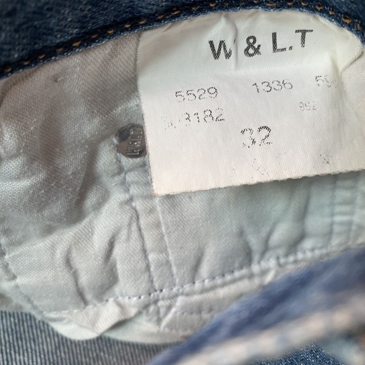 W&LT × Walter Van Beirendonck W&LT Curve Panel Jeans Size US 32 / EU 48 - 5 Thumbnail