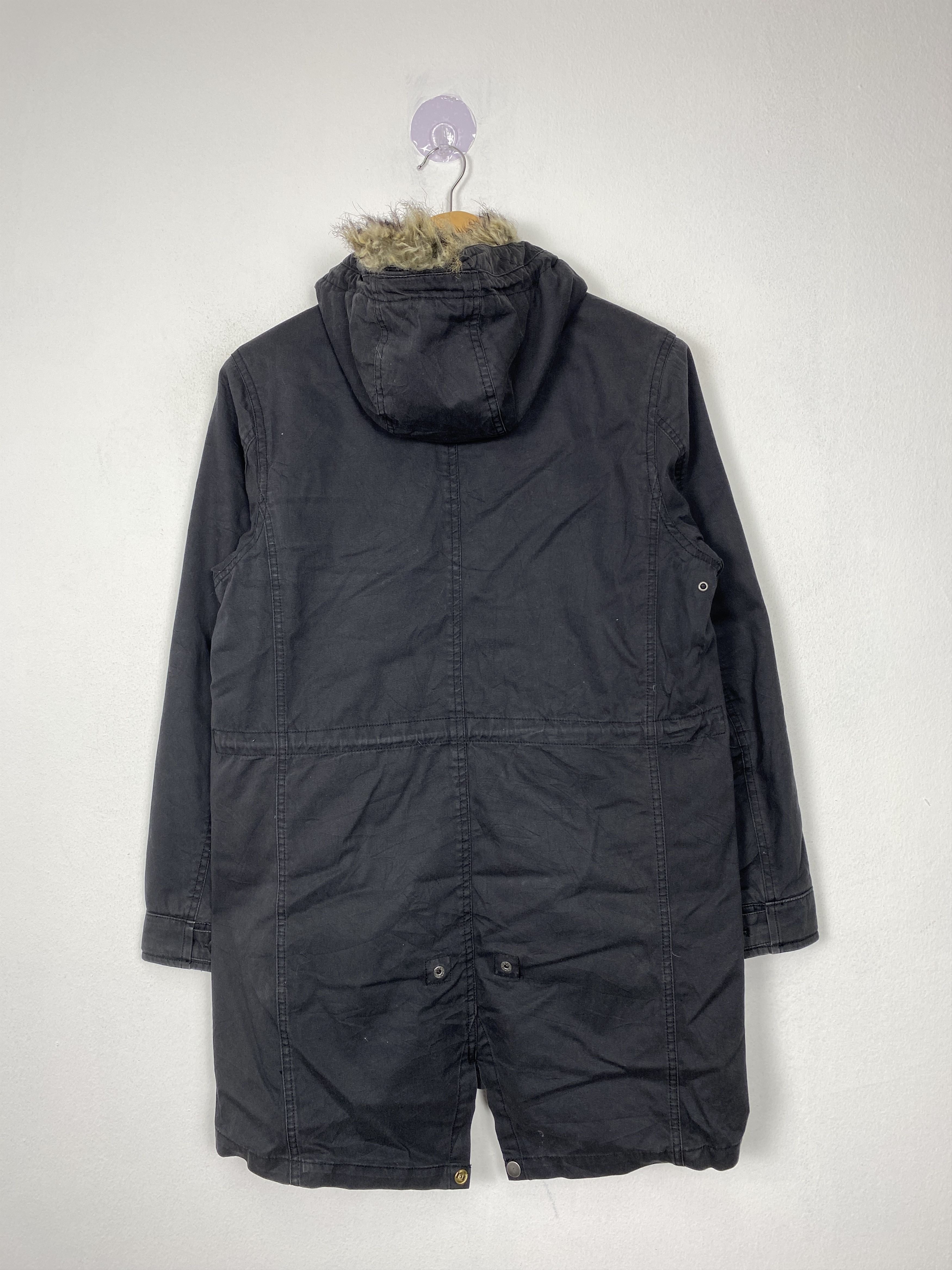 GU Vintage GU Hoodie Sherpa Lining Zip Up Jacket J1588 Size US S / EU 44-46 / 1 - 7 Thumbnail