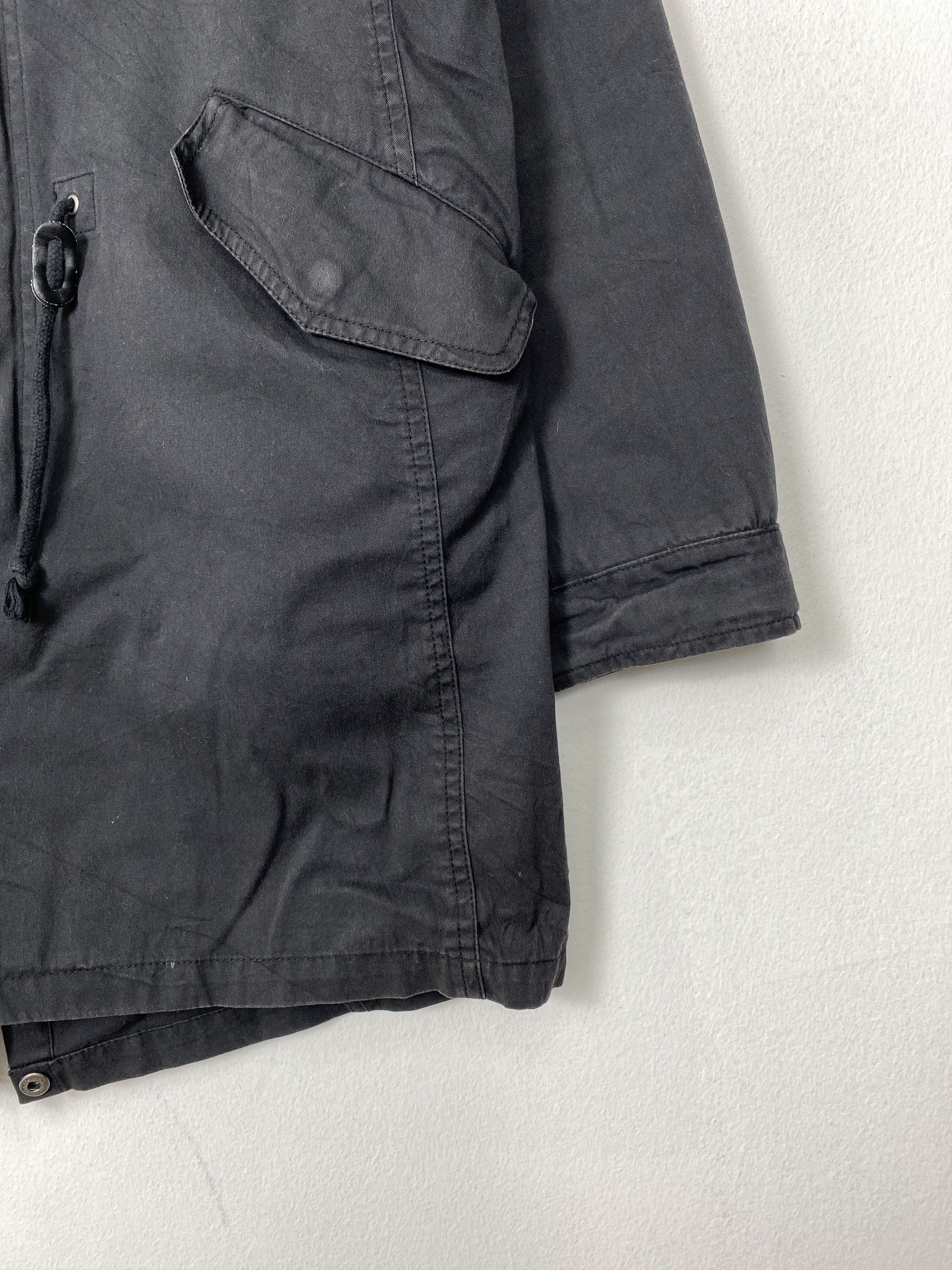 GU Vintage GU Hoodie Sherpa Lining Zip Up Jacket J1588 Size US S / EU 44-46 / 1 - 4 Thumbnail