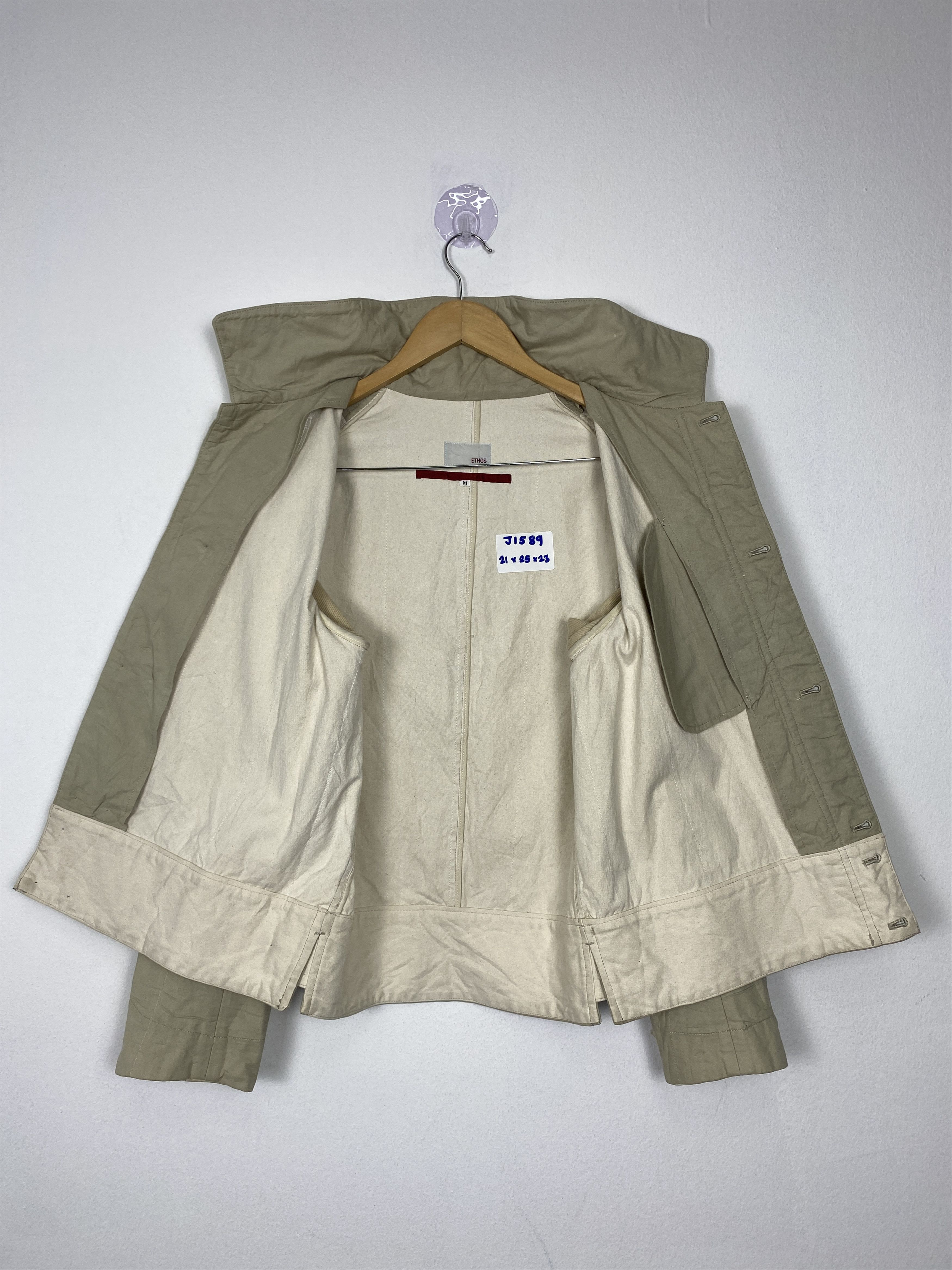 Ethos × Vintage Vintage Ethos Button Up Jacket Size US XS / EU 42 / 0 - 9 Thumbnail