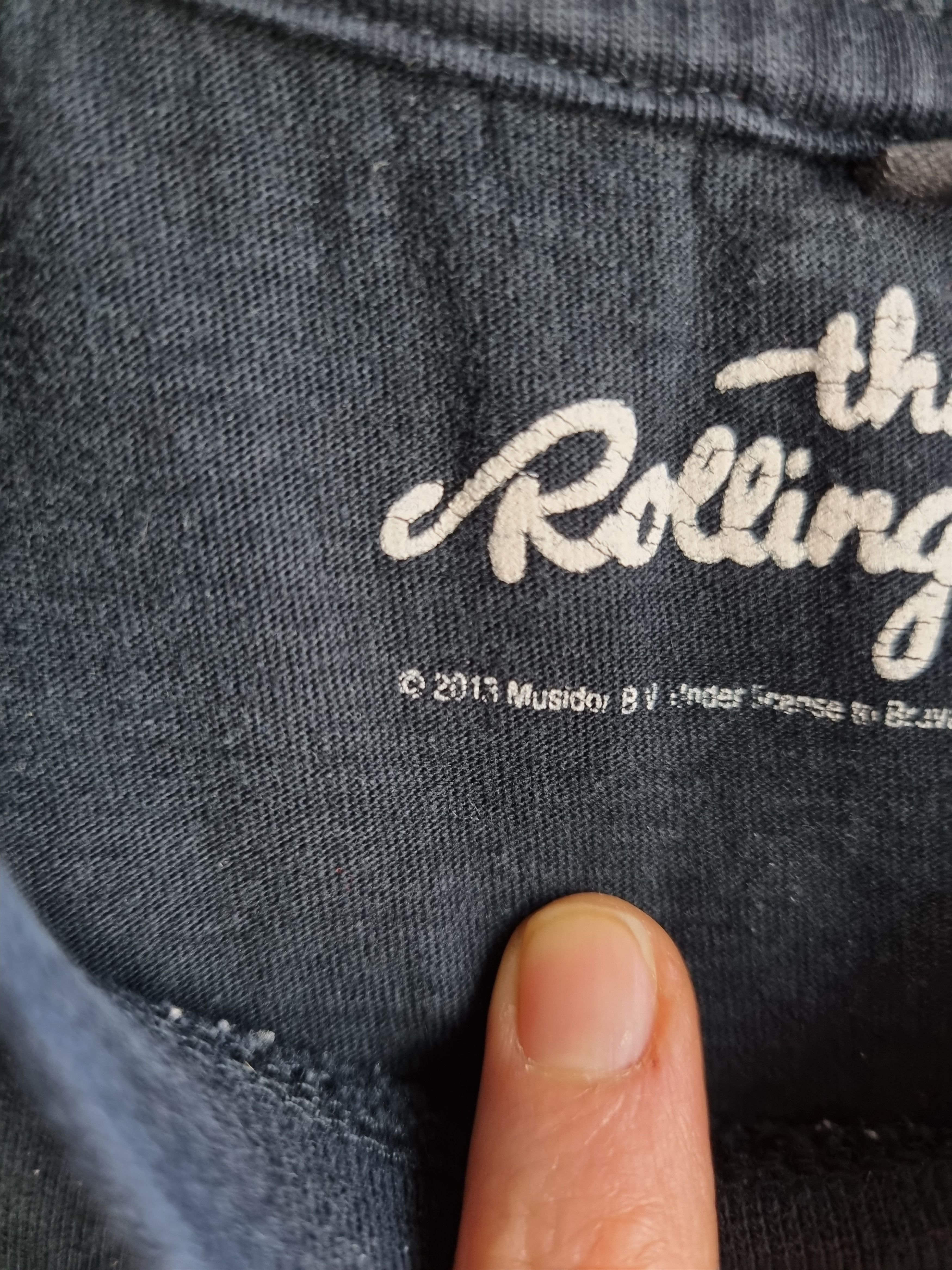 Band Tees × The Rolling Stones The Rolling Stone Band Tee Shirt Size US M / EU 48-50 / 2 - 10 Thumbnail