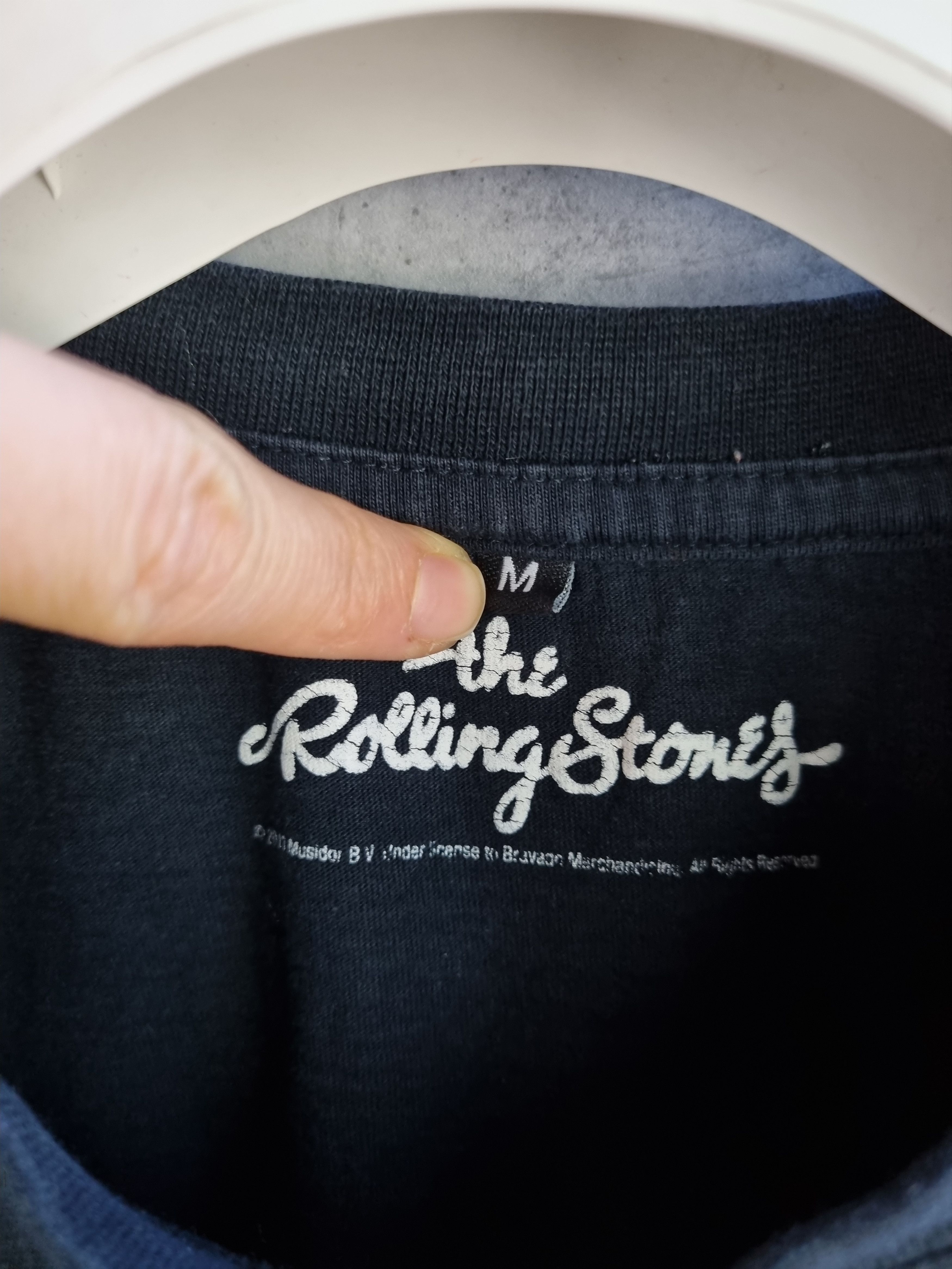 Band Tees × The Rolling Stones The Rolling Stone Band Tee Shirt Size US M / EU 48-50 / 2 - 11 Thumbnail