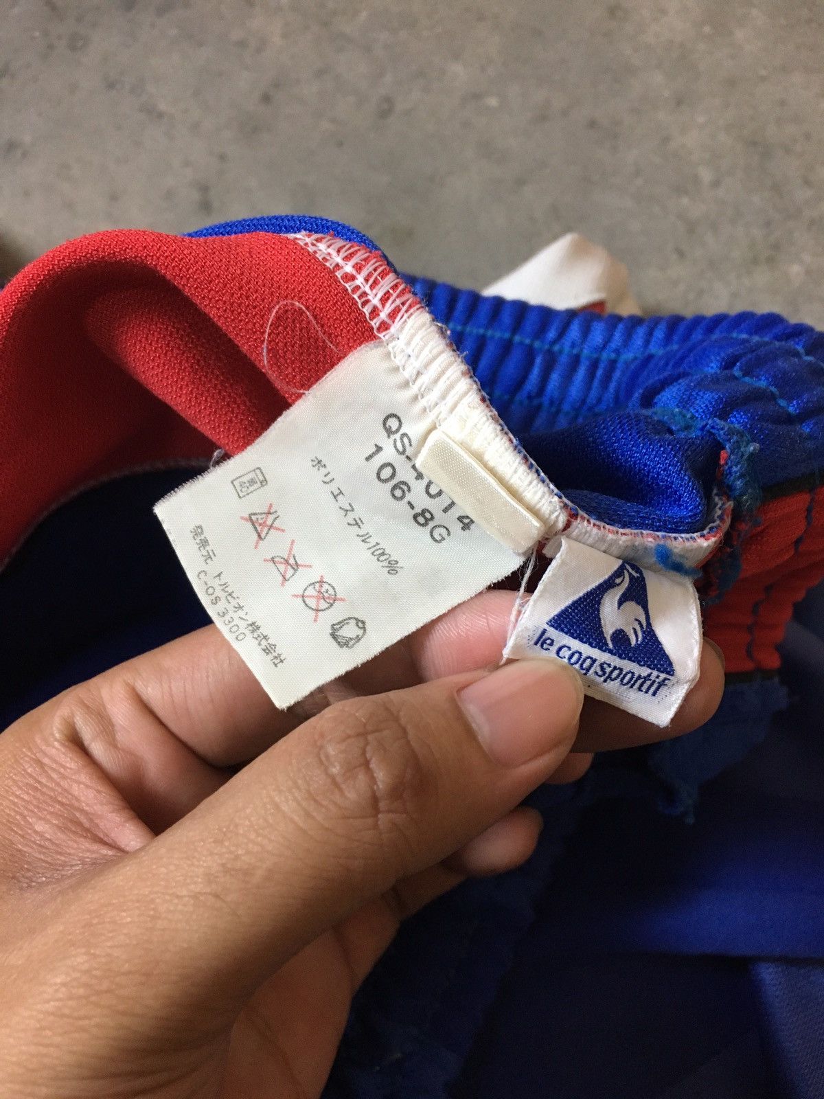 Le Coq Sportif × Vintage Vintage Le Coq Sportif Track Pant Spell Out Size US 30 / EU 46 - 16 Thumbnail