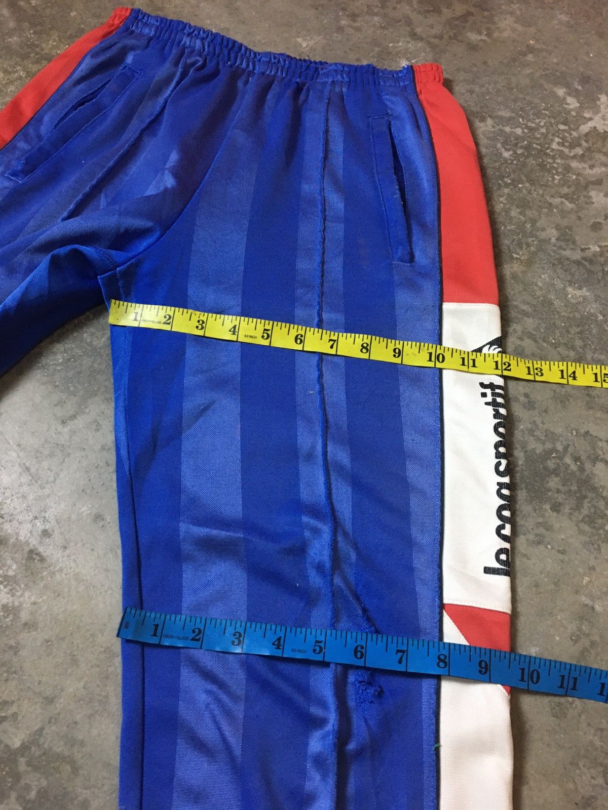 Le Coq Sportif × Vintage Vintage Le Coq Sportif Track Pant Spell Out Size US 30 / EU 46 - 20 Thumbnail