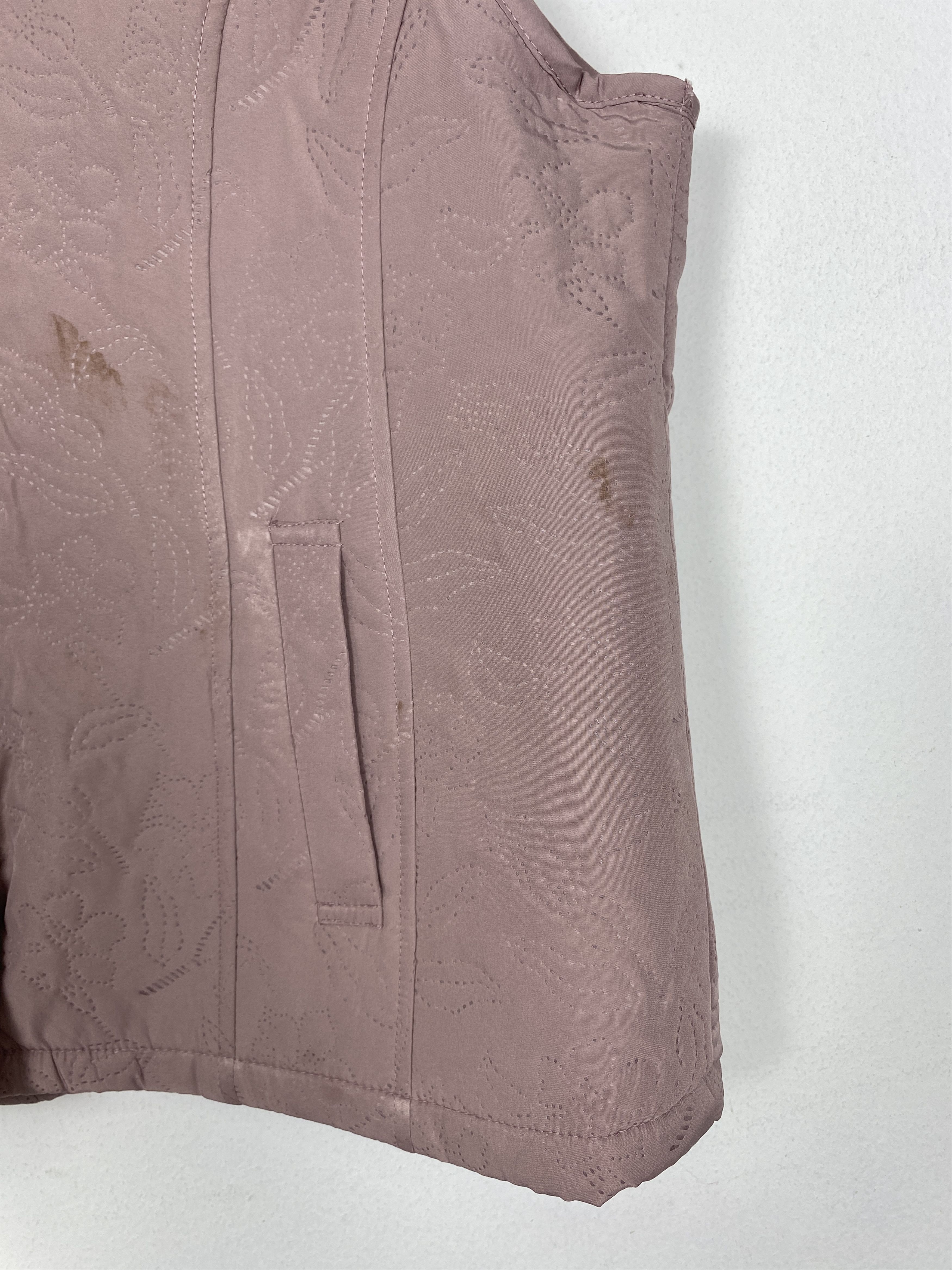 Japanese Brand × Vintage Vintage Japanese Brand Fleece Lining Button Up Vest Size S / US 4 / IT 40 - 4 Thumbnail