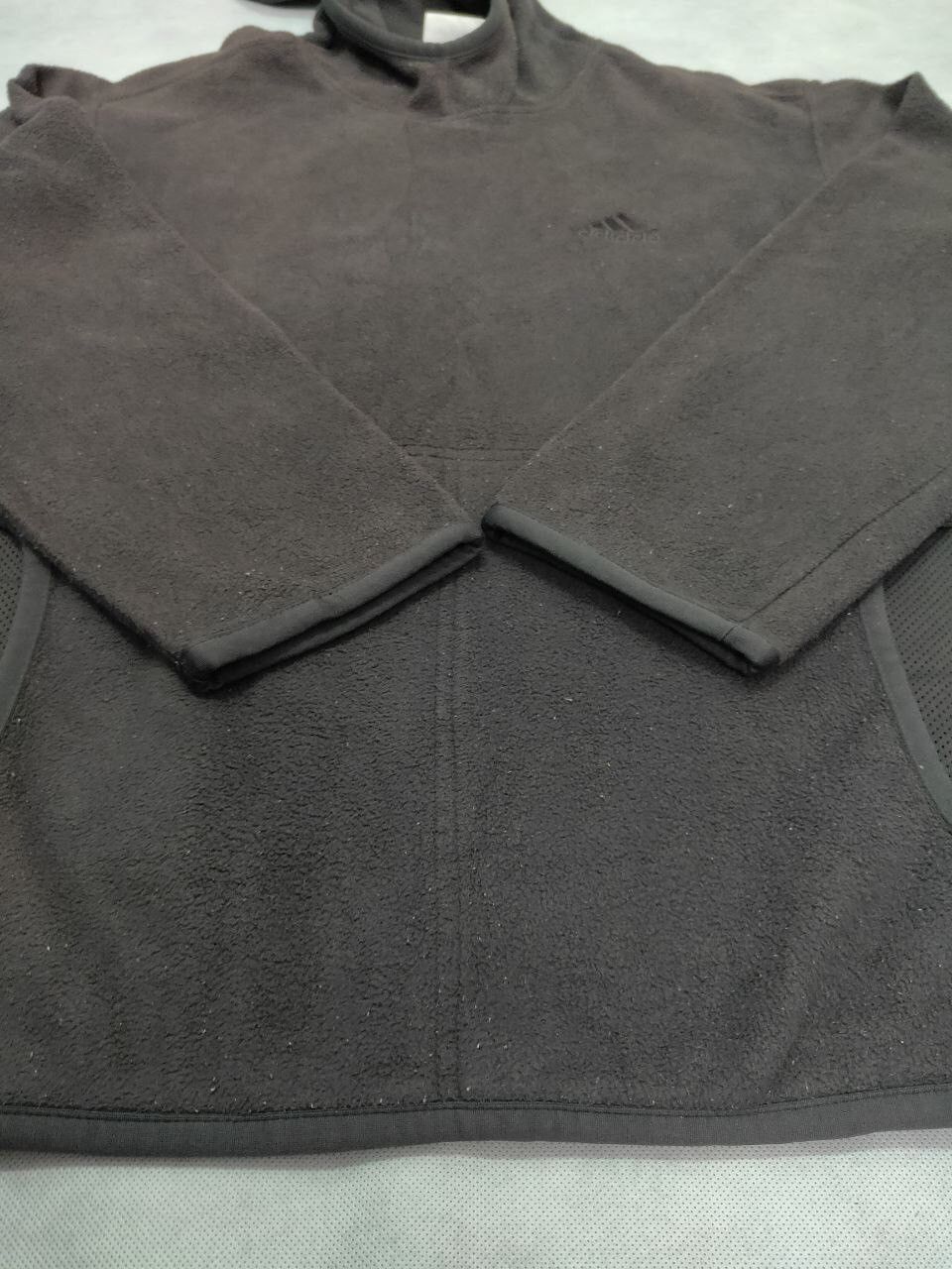 Adidas × Vintage VINTAGE ADIDAS Y2K FLEECE HOODIE EMBROIDERY LOGO Size US M / EU 48-50 / 2 - 3 Thumbnail