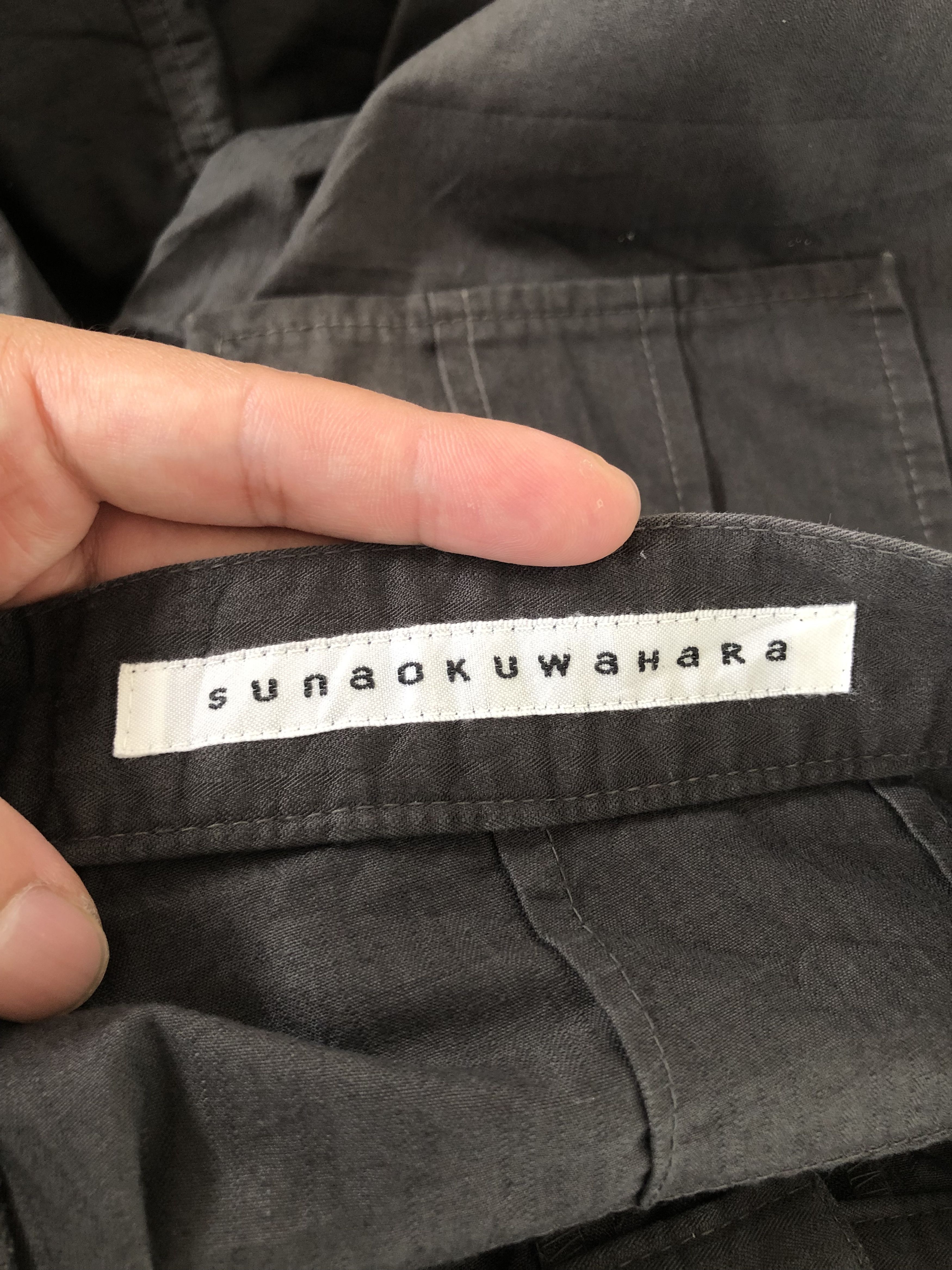 Sunao Kuwahara RARE🔥VINTAGE SUNAO KUWAHARA 3/4 PANTS NICE DESIGN Size 29" - 10 Thumbnail