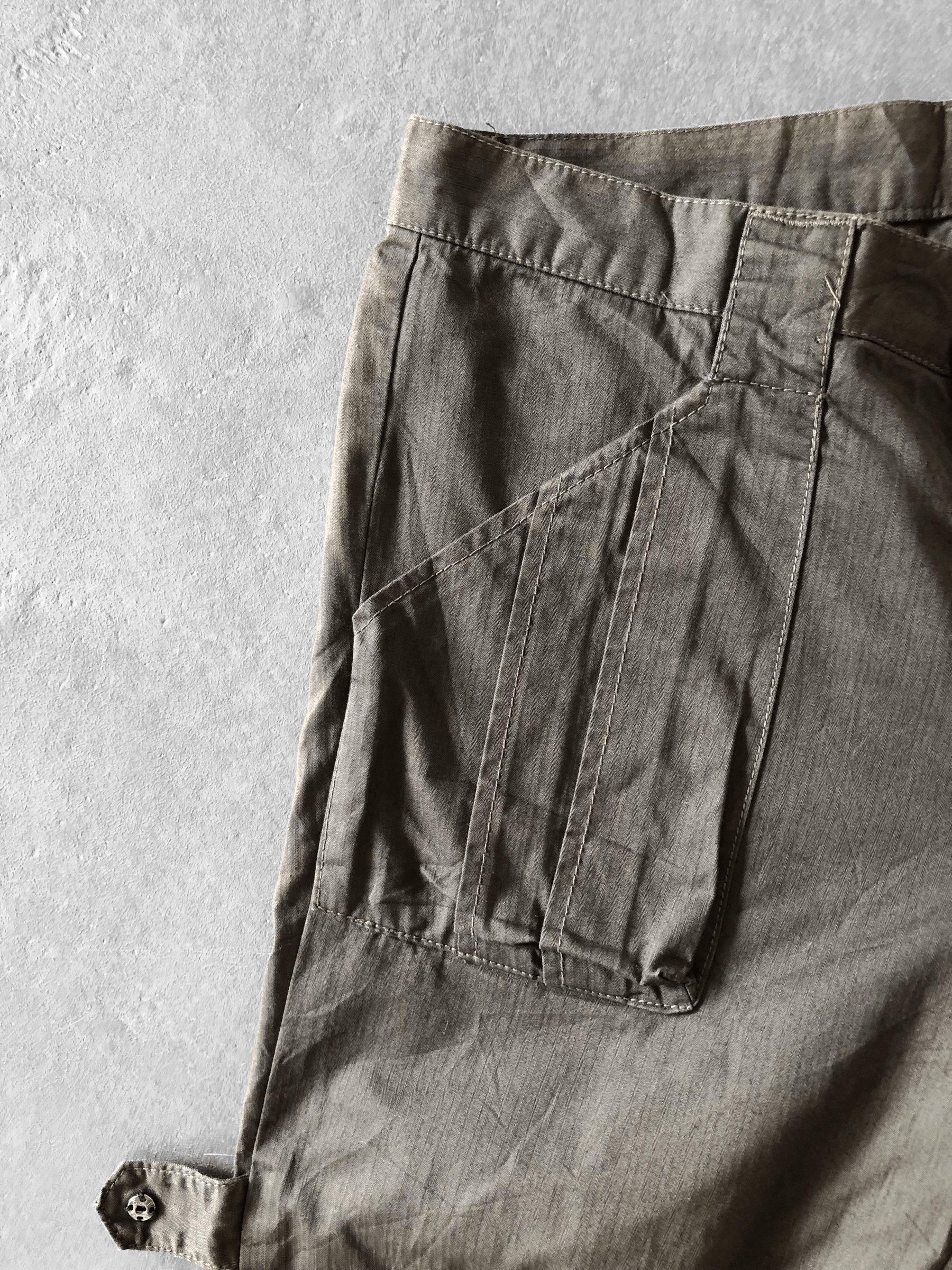 Sunao Kuwahara RARE🔥VINTAGE SUNAO KUWAHARA 3/4 PANTS NICE DESIGN Size 29" - 6 Thumbnail