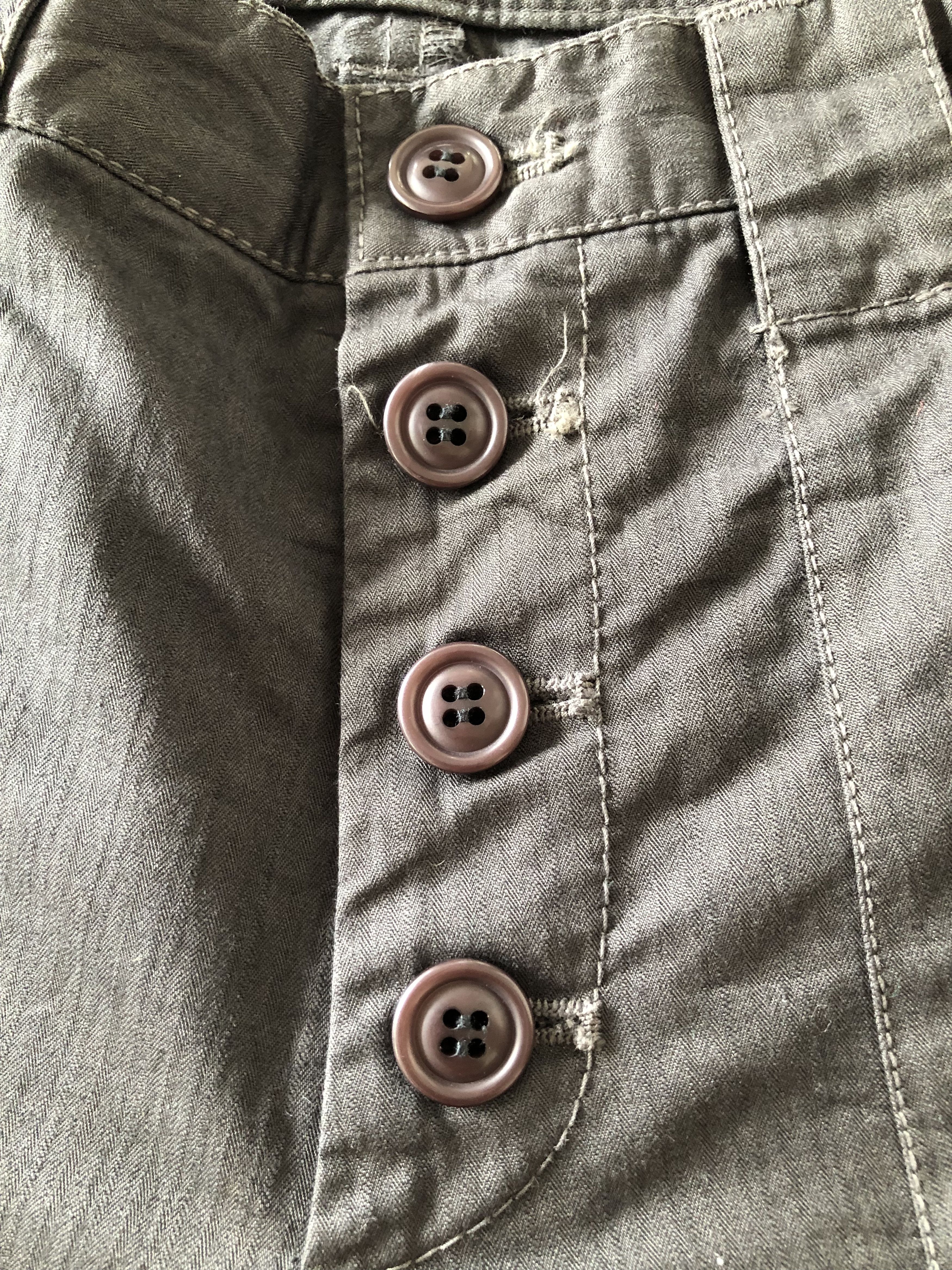 Sunao Kuwahara RARE🔥VINTAGE SUNAO KUWAHARA 3/4 PANTS NICE DESIGN Size 29" - 9 Thumbnail