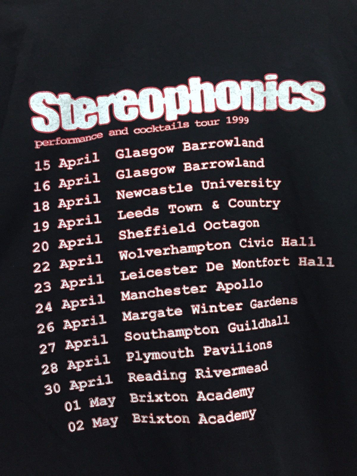Band Tees × Vintage 90s Stereophonics Longsleeve Vintage Tee Size US XL / EU 56 / 4 - 6 Thumbnail