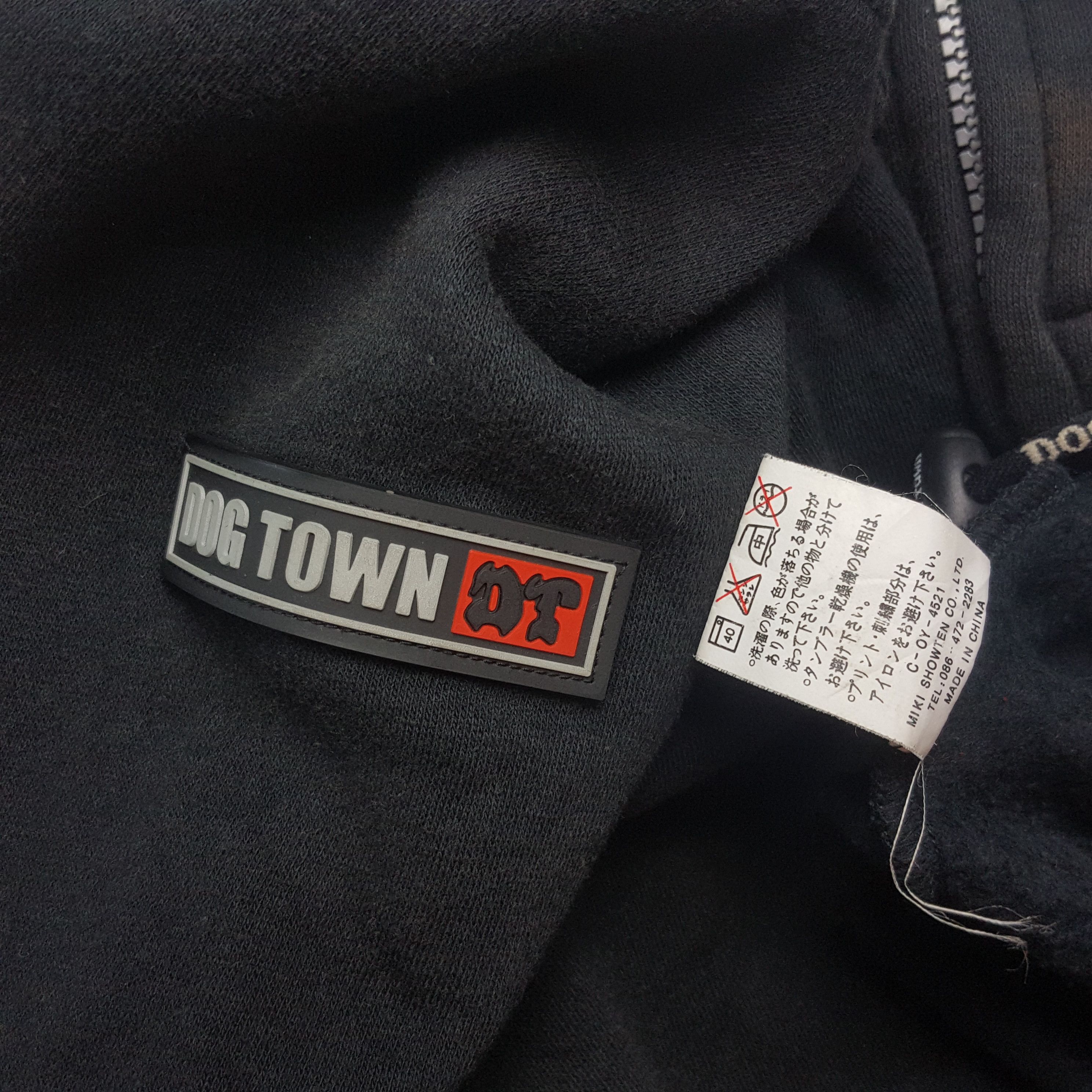 Dogtown × Vintage Vintage DOG TOWN Streetwear Skateboard Style Hoodies Jacket Size US L / EU 52-54 / 3 - 6 Thumbnail