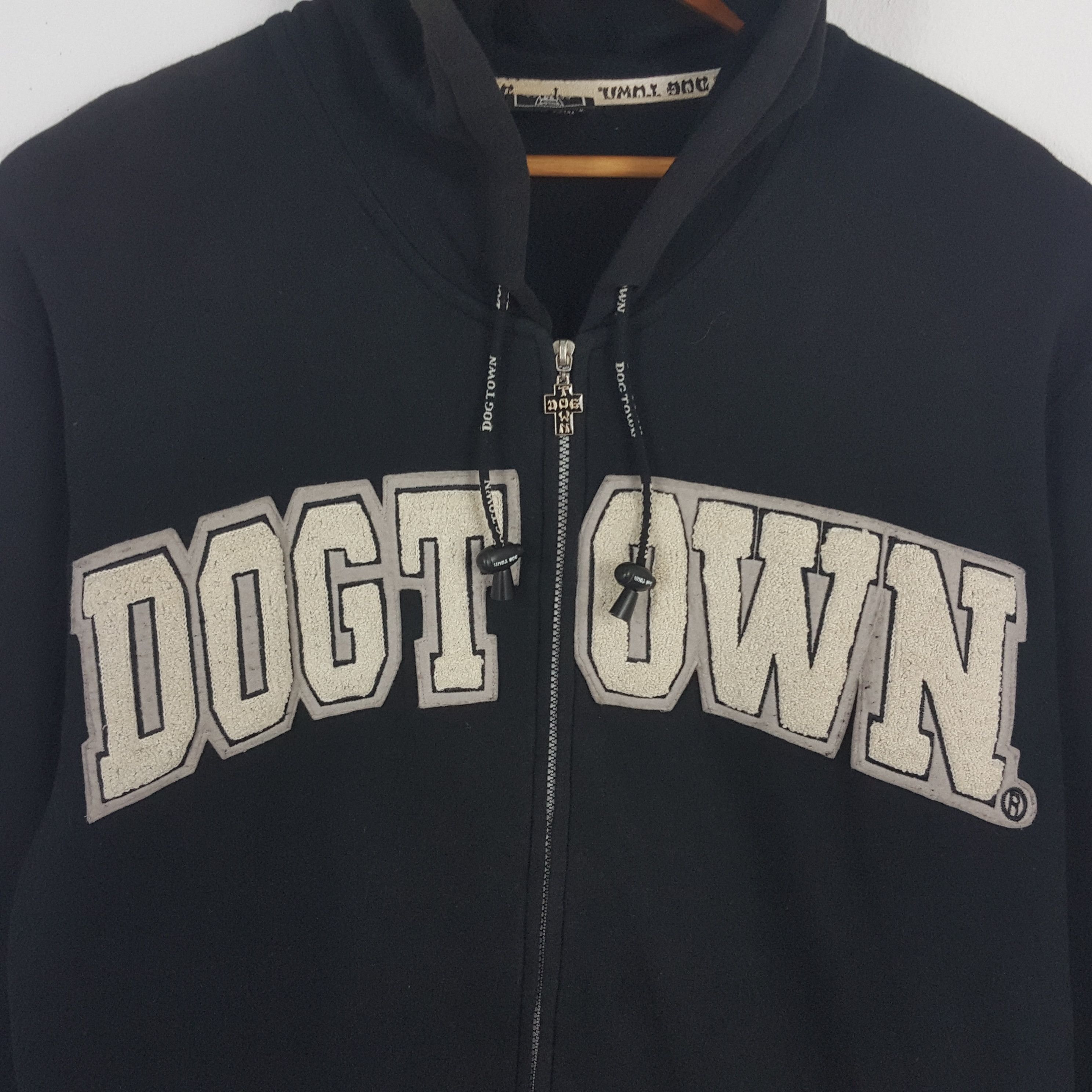 Dogtown × Vintage Vintage DOG TOWN Streetwear Skateboard Style Hoodies Jacket Size US L / EU 52-54 / 3 - 2 Thumbnail