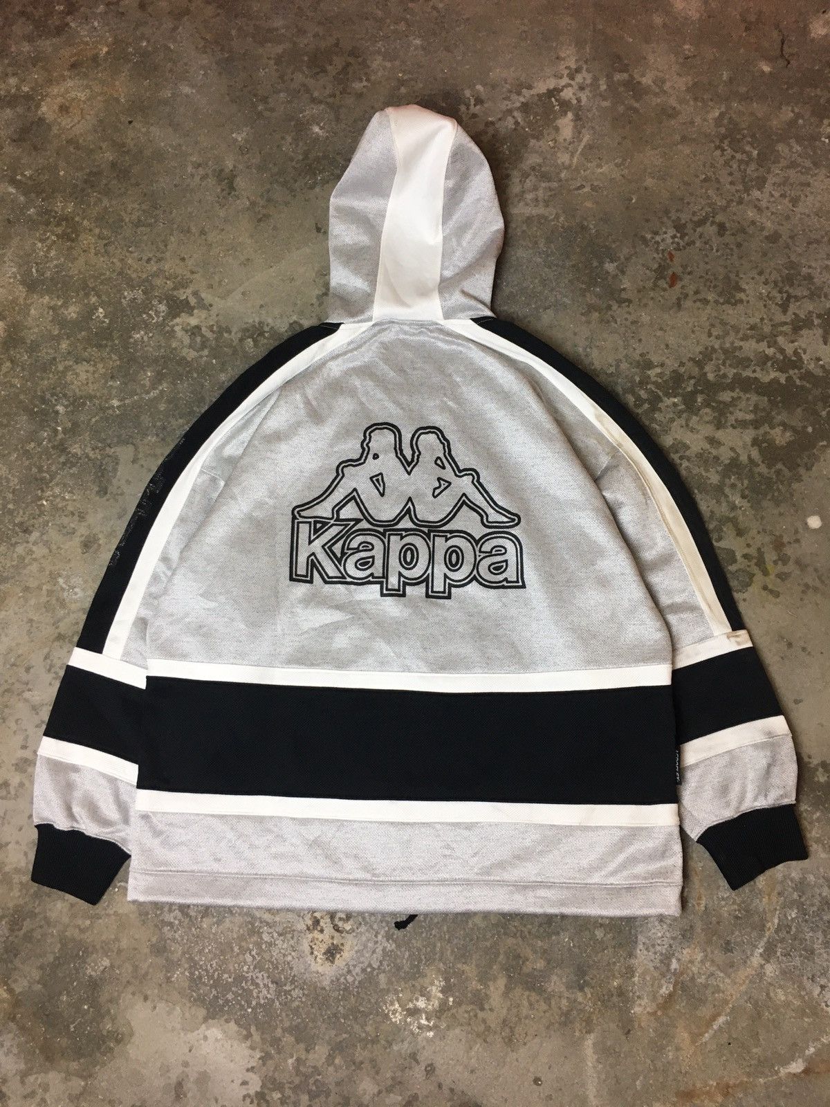 Kappa × Vintage Vintage Kappa Big Logo Hoodie Size US L / EU 52-54 / 3 - 1 Thumbnail
