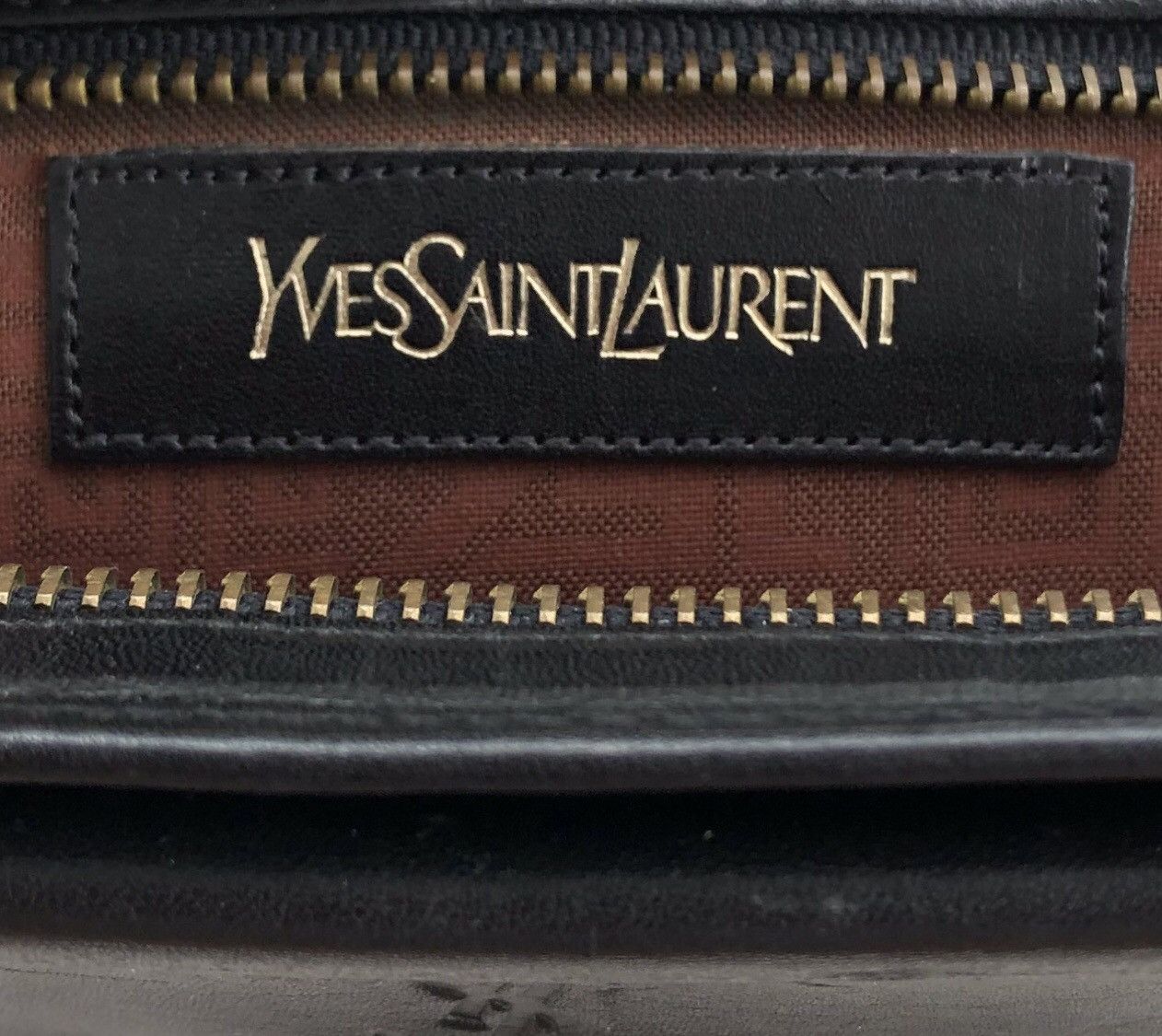 Yves Saint Laurent Vintage Yves Saint Laurent Leather Clutch Bag Size ONE SIZE - 16 Thumbnail