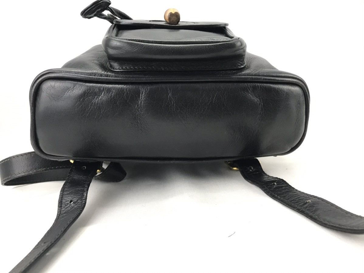 Gucci ❌Last Drop❌Vintage Gucci Bamboo Small Backpack Leather Size ONE SIZE - 7 Thumbnail
